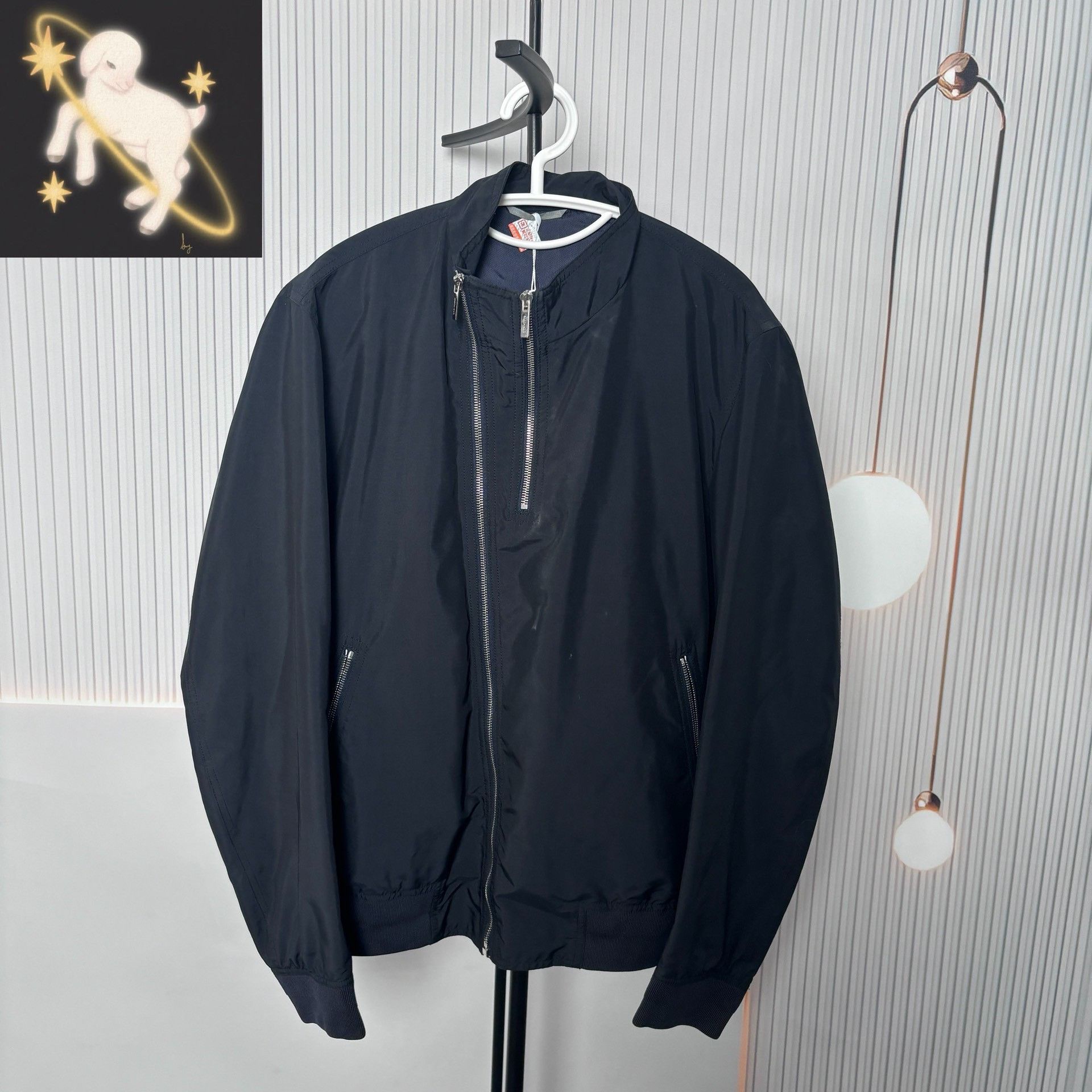 Dior Dior Black Double Zippers Thin Jacket Size US M / EU 48-50 / 2 - 1 Thumbnail