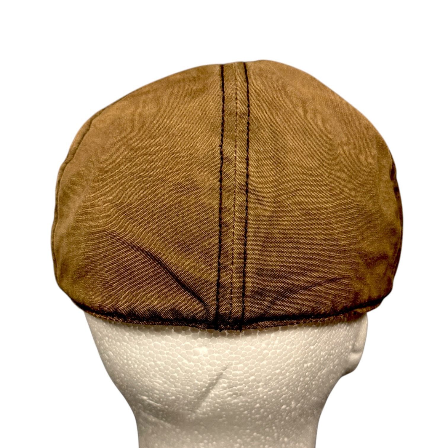 Crown Cap Vintage Crown Co. Brown Cabbie Newsboy Hat Men's Women's S/M Size ONE SIZE - 4 Thumbnail