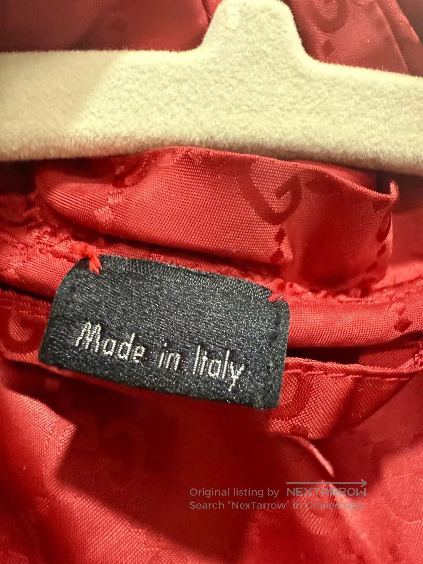 Gucci Gucci Red Logo Jacket Size 52. Size US L / EU 52-54 / 3 - 4 Thumbnail