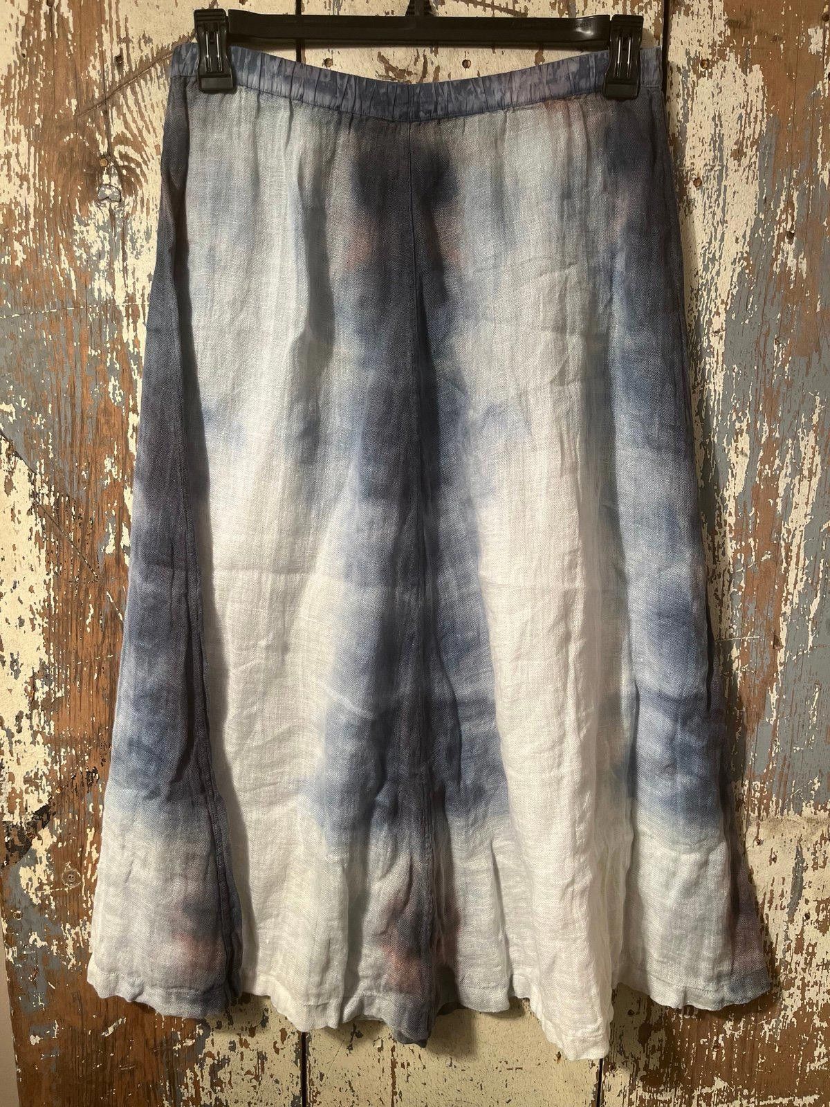 Designer Chrzaszcz Inc. skirt linen Midi length, size Medium Size 32" / US 10 / IT 46 - 1 Thumbnail