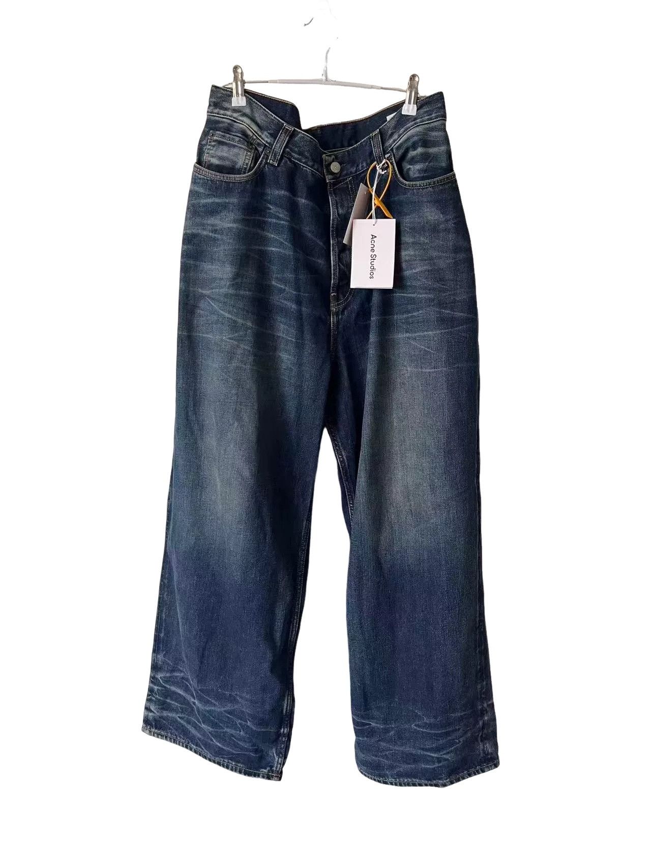 Acne Studios Acne Studios Ripple Wash Wide Leg Jeans 38 Size US 28 / EU 44 - 1 Thumbnail