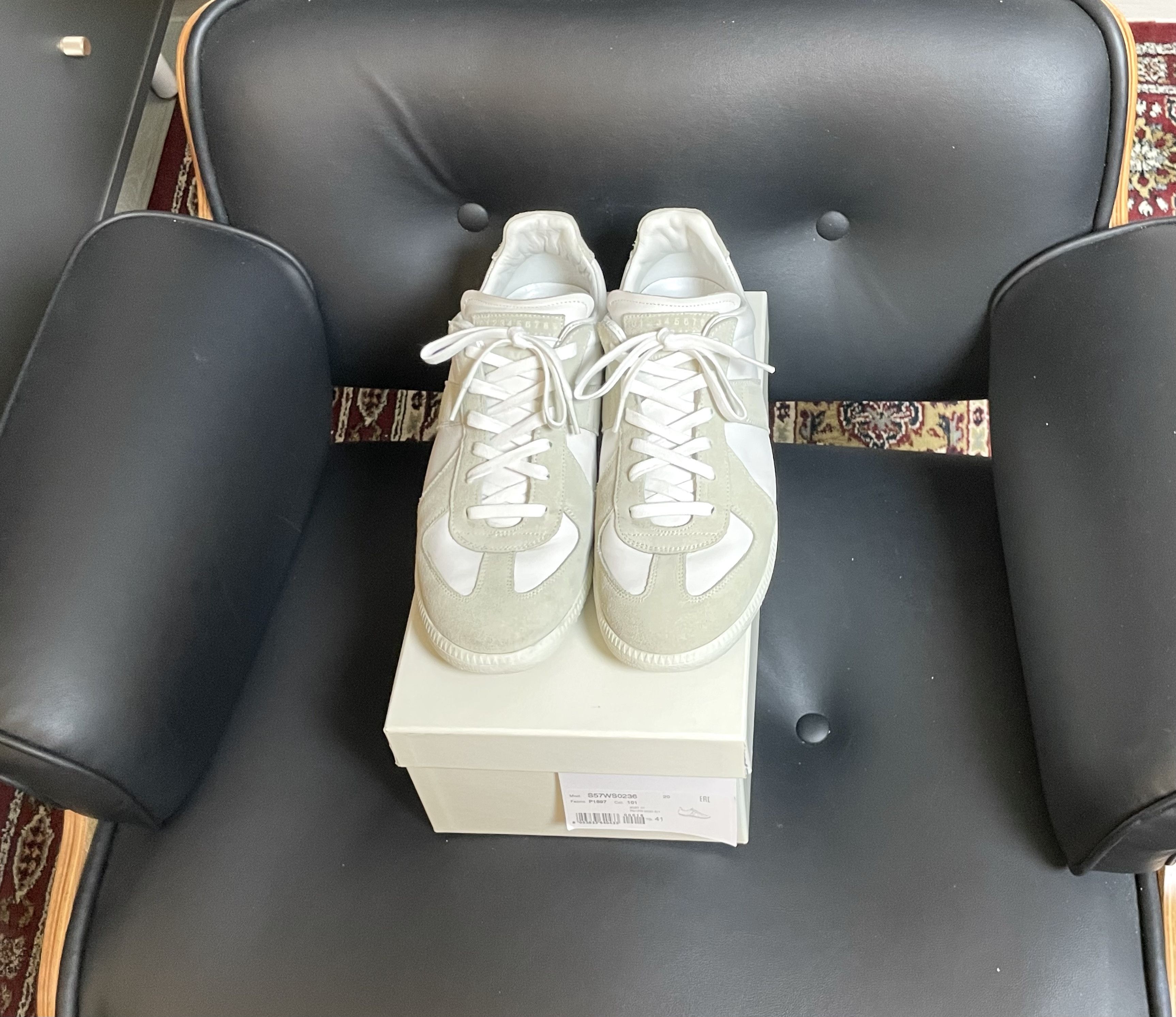 Maison Margiela Maison Margiela GAT (White) Size US 8 / EU 41 - 3 Thumbnail