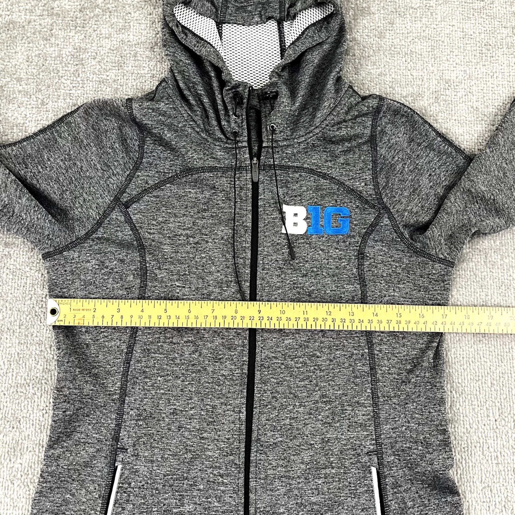 Vintage OGIO Jacket Womens Medium Gray Endurance Workout Training Hooded Size M / US 6-8 / IT 42-44 - 7 Thumbnail