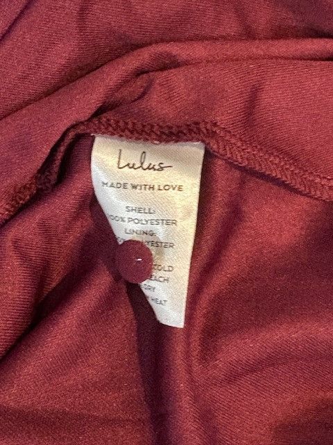 Lulus My Whole Heart Plum Long Sleeve Wrap Dress Size M / US 6-8 / IT 42-44 - 9 Thumbnail