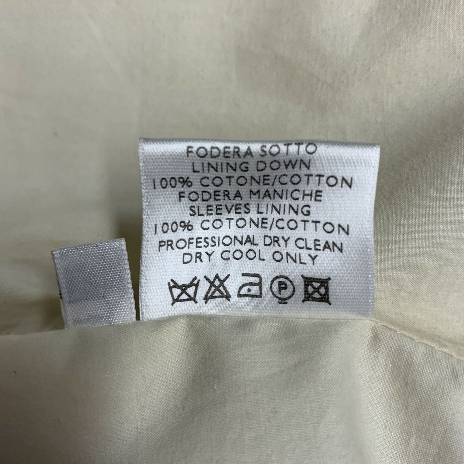 Loro Piana LORO PIANA Size XL Khaki Solid Cotton Buttoned Jacket Size US XL / EU 56 / 4 - 7 Thumbnail