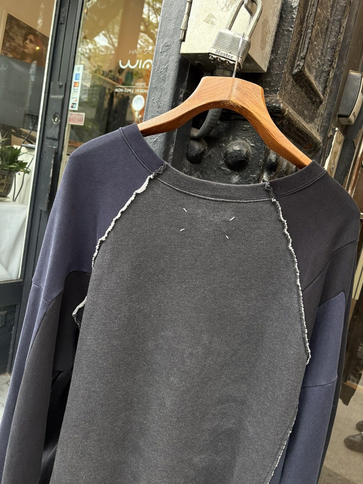 Maison Margiela MAISON MARGIELA - Re-Edition Oversized Patchwork Sweater 🫐 Size US M / EU 48-50 / 2 - 6 Thumbnail