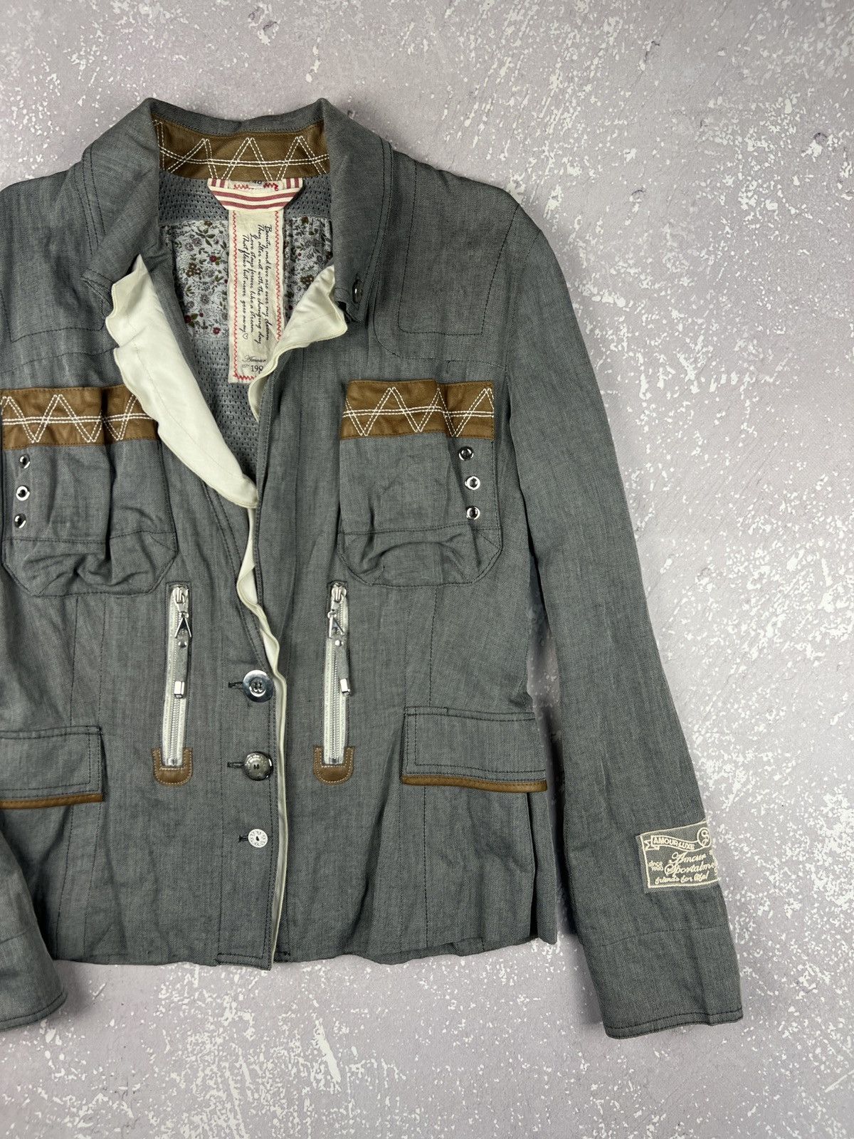 Sportalm Kitzbuhel Vintage Sportalm Military Napoleon Style Blazer Jacket Size S / US 4 / IT 40 - 2 Thumbnail