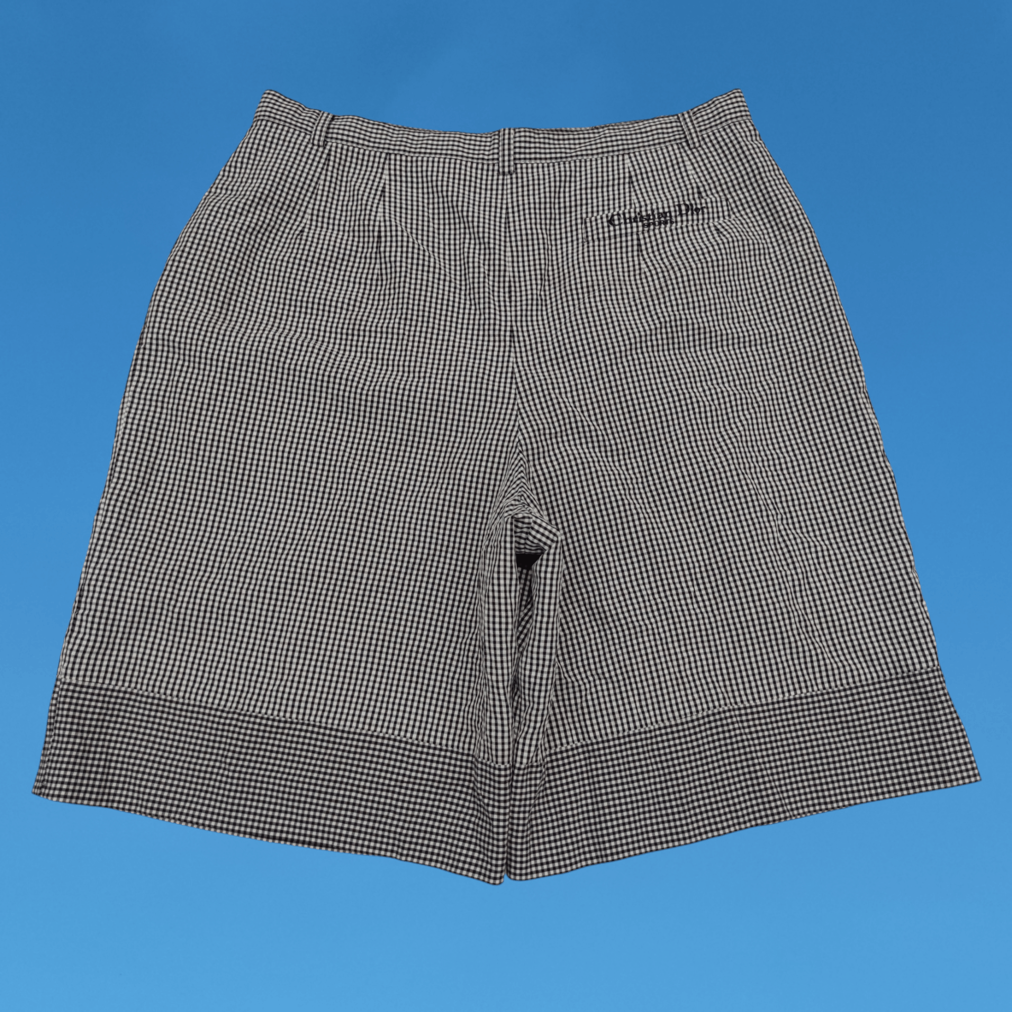 Christian Dior Monsieur Vintage 90s Christian Dior Sports Plaid Shorts Size 30" / US 8 / IT 44 - 2 Thumbnail