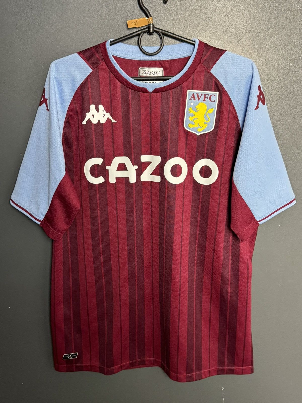 Kappa Aston Villa 21/22 Home Football Jersey Size US M / EU 48-50 / 2 - 1 Thumbnail