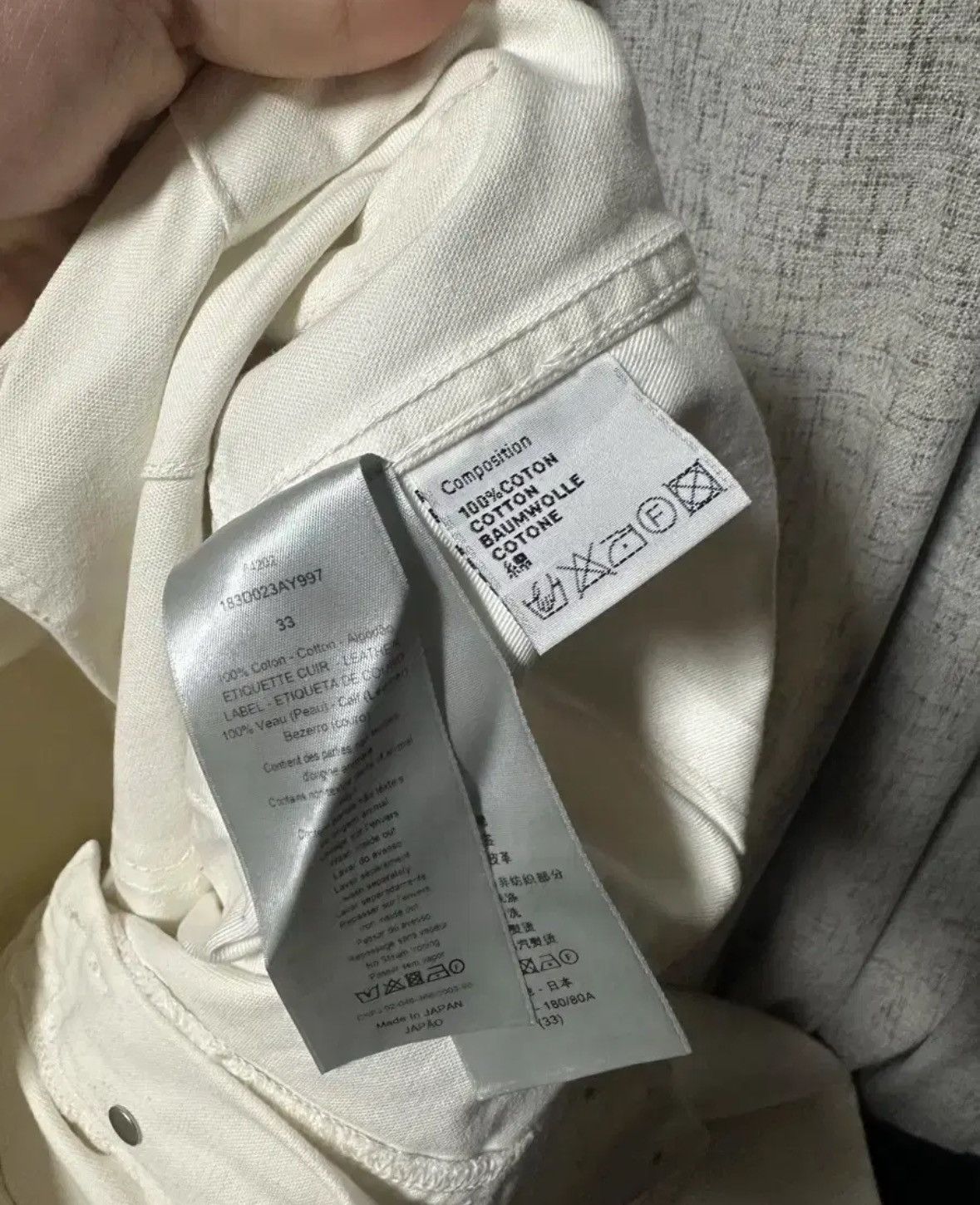 Dior Painting Carpenter Pants Size US 33 - 9 Thumbnail