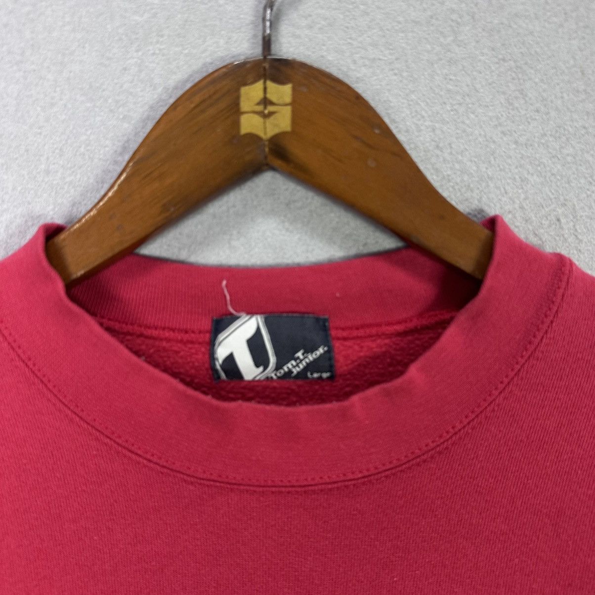 Vintage Vintage Tom.T Junior Sweatshirt Made in Japan Size US L / EU 52-54 / 3 - 3 Thumbnail