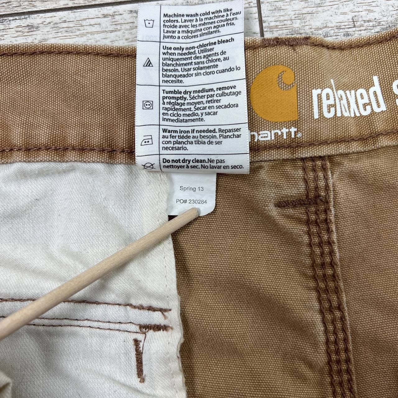 Carhartt Vintage Cargo Carhartt Workwear Pants Relax Fit Size US 36 / EU 52 - 18 Thumbnail