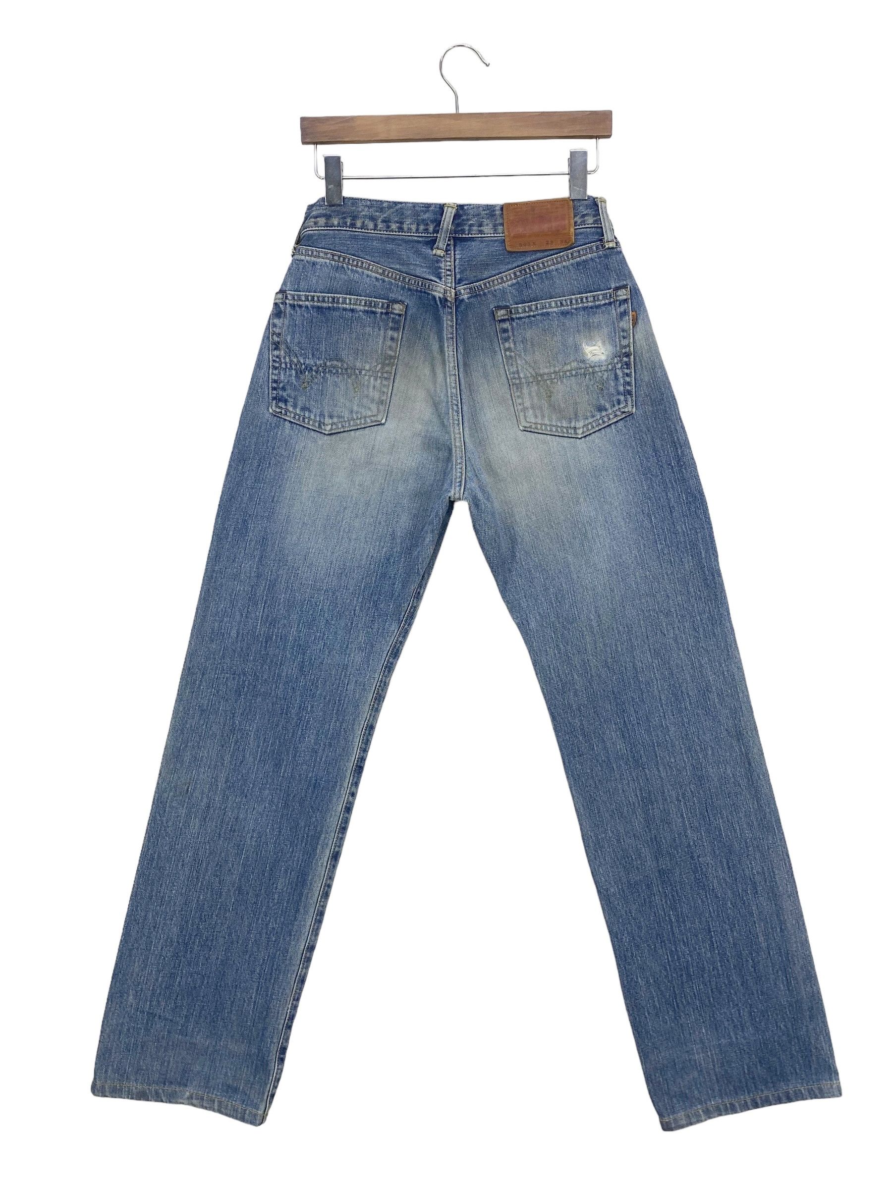 Edwin × Vintage Edwin Selvedge Denim Japanese Distressed Pants Japan Made Size US 29 - 2 Thumbnail