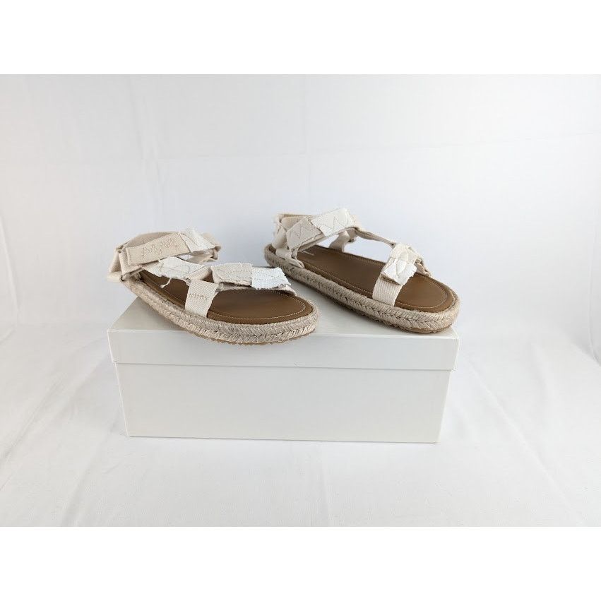 Maison Margiela o1rshd1 Off-White Patchwork Hiking Sandals in Beige Size US 10 / EU 43 - 12 Thumbnail