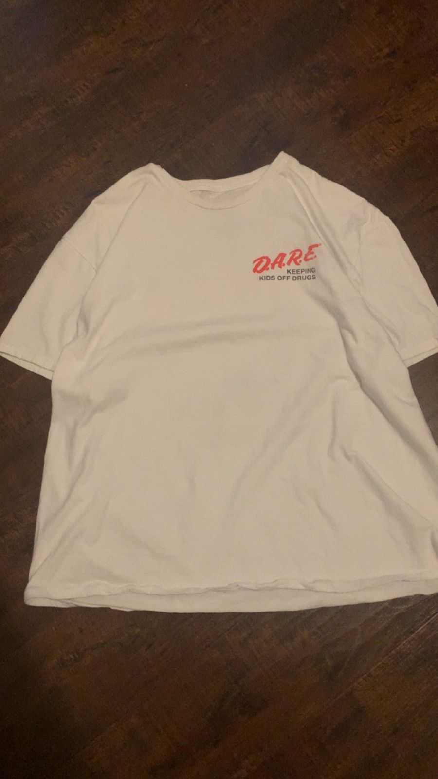 Vintage White Dare tee Size US L / EU 52-54 / 3 - 1 Thumbnail