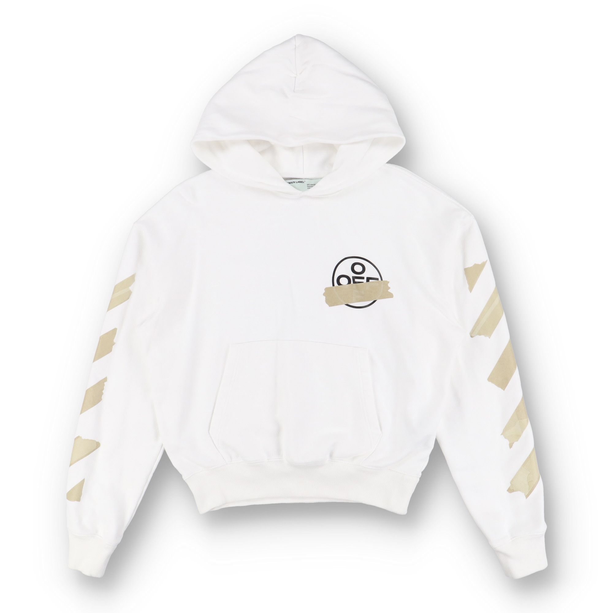 Off-White White Tape Arrows Logo Oversized Hoodie Size US S / EU 44-46 / 1 - 6 Thumbnail