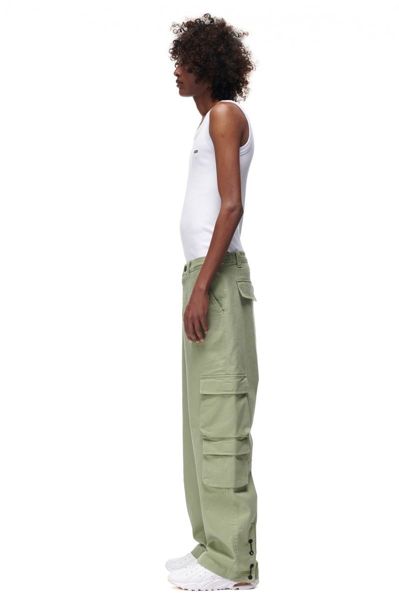 Japanese Brand 6pm Cargo Pants Denim Multipocket Grunge Y2K Size US 32 / EU 48 - 3 Thumbnail