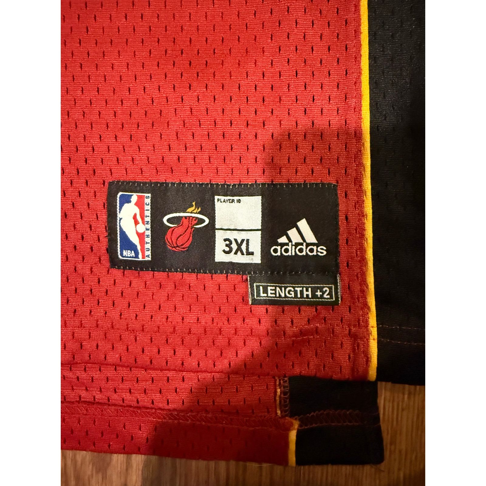 Adidas Miami Heat Shaquille ONeal authentic Reebok Size 3XL long Size US XXL / EU 58 / 5 - 2 Thumbnail