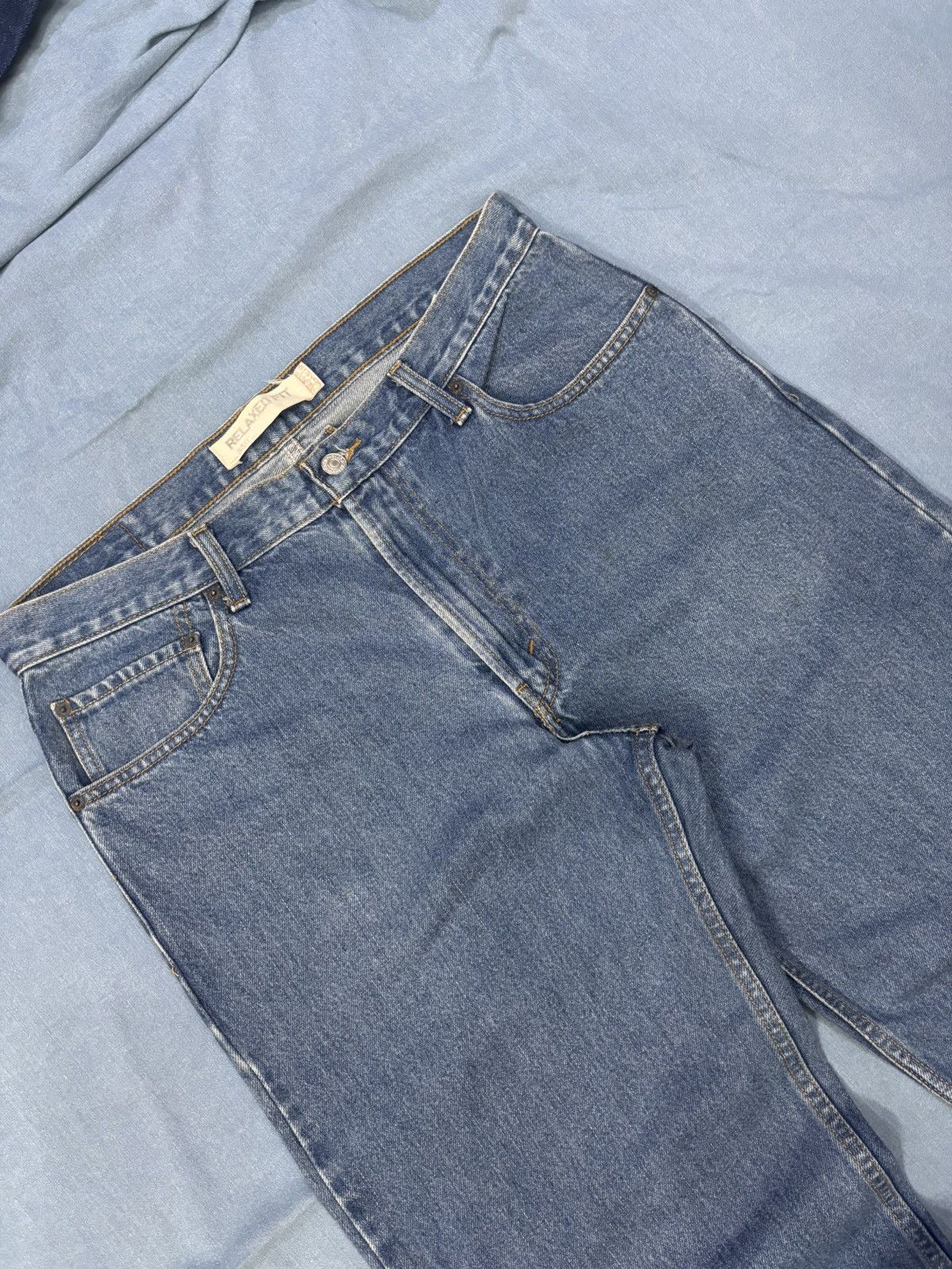 Carhartt Vintage Levi’s 550 denim Size US 35 - 4 Thumbnail
