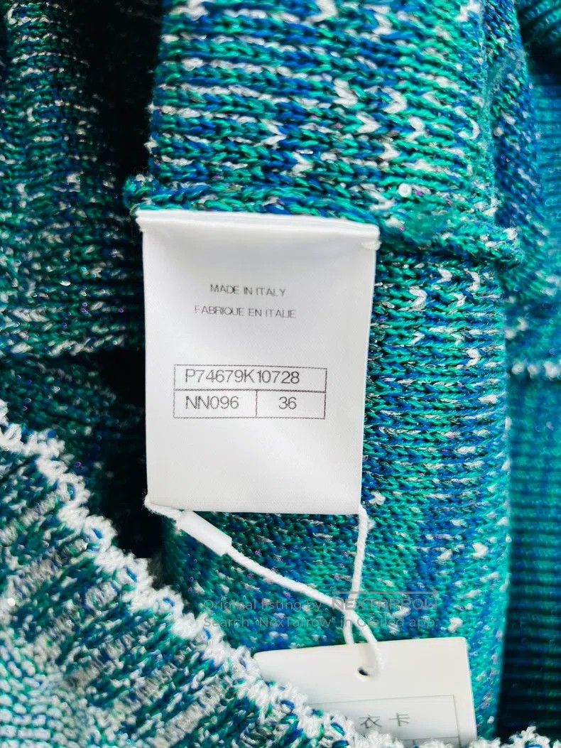 Chanel Chanel 23P knitted four-pocket sequin glitter jacket Size XS / US 0-2 / IT 36-38 - 4 Thumbnail