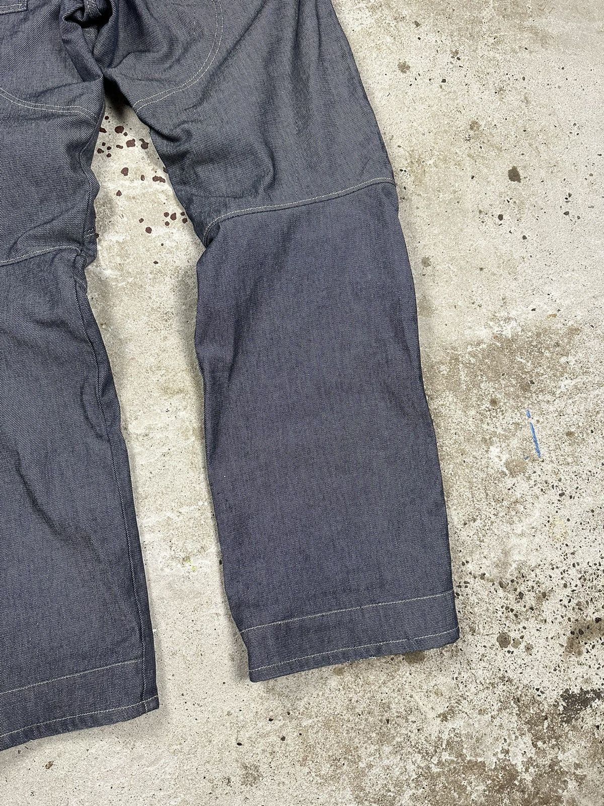 G-Star × Japanese Brand × Vintage Vintage Y2K G Star Raw Baggy Elwood Double Knee Pants Size US 33 - 10 Thumbnail