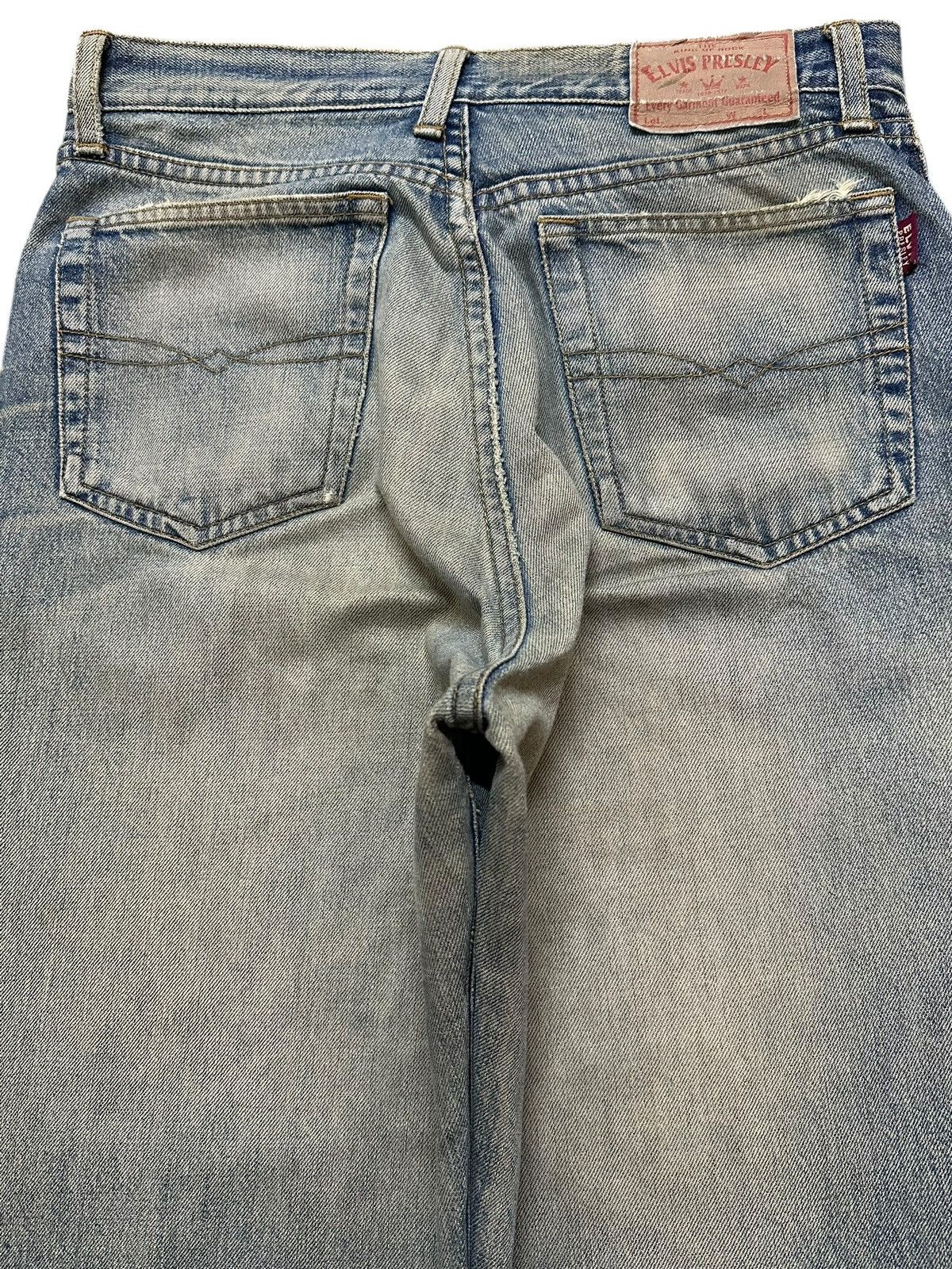 Japanese Brand Vintage Japanese Brand Blue Mud Wash Distress Style Baggy Size US 30 / EU 46 - 5 Thumbnail