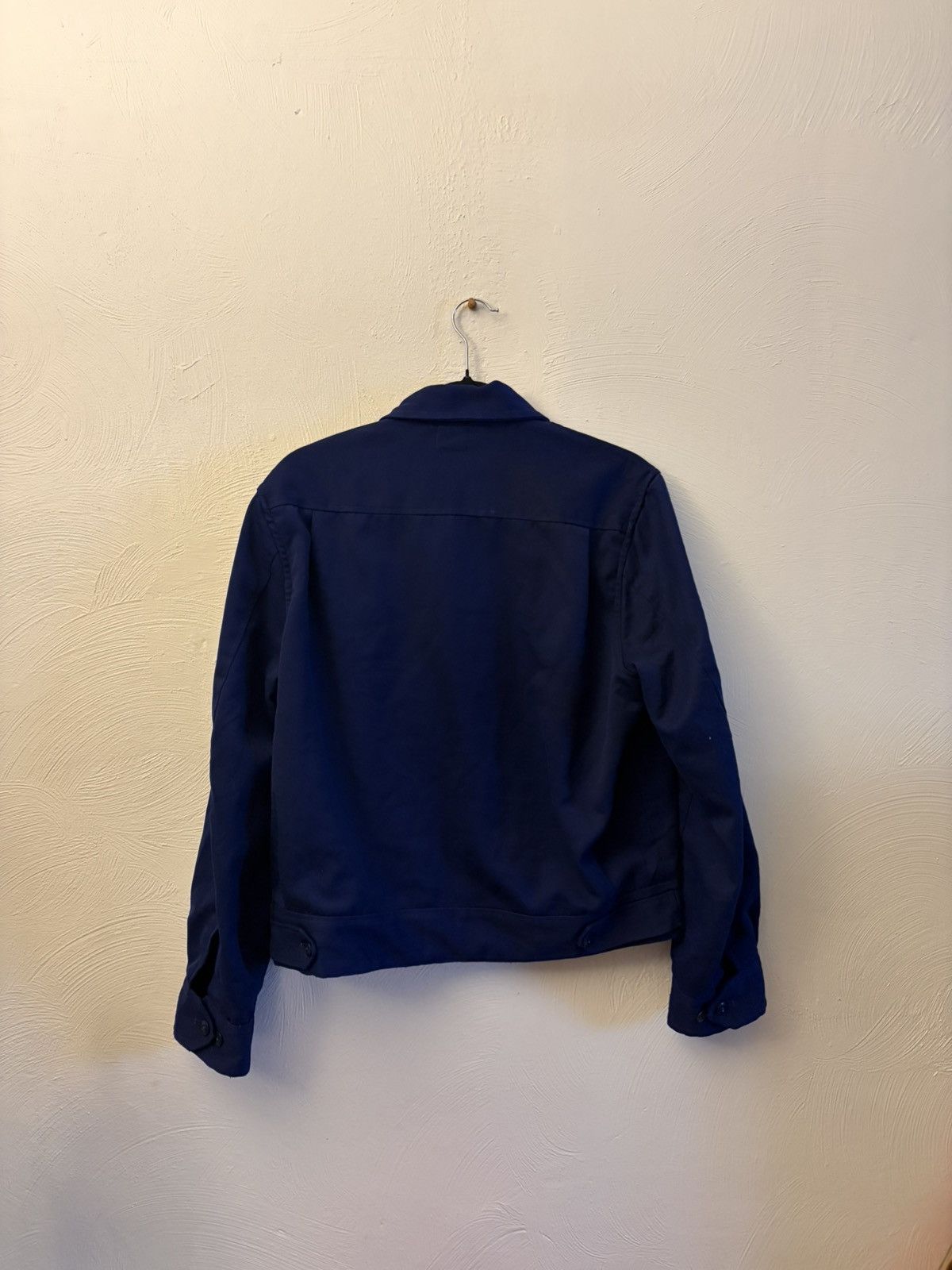 Vintage 1950S BLUE/DARK NAVY WORK JACKET Size US M / EU 48-50 / 2 - 4 Thumbnail