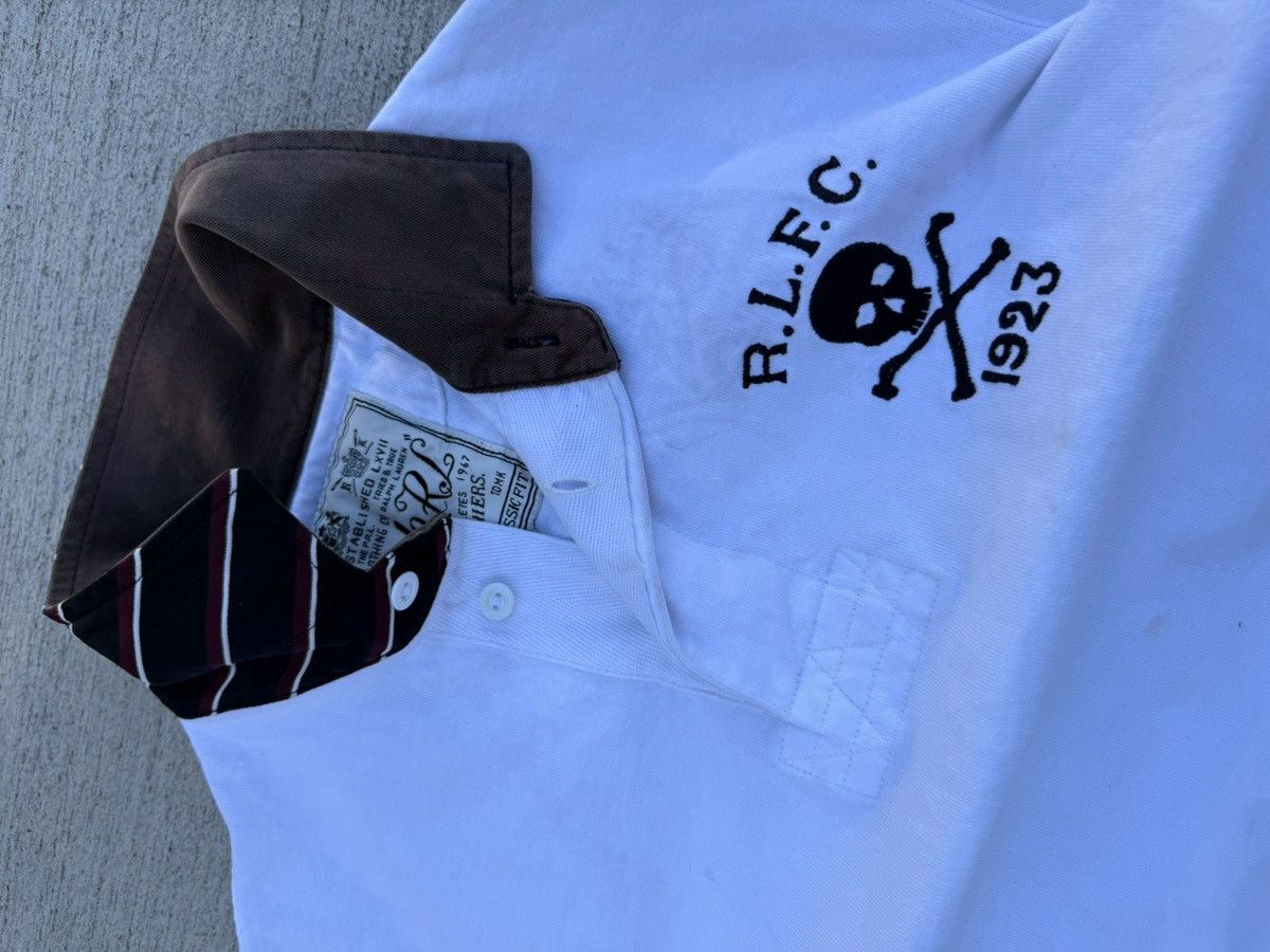 Polo Ralph Lauren Vintage Polo Ralph Lauren Skull Polo Shirt Size US L / EU 52-54 / 3 - 3 Thumbnail
