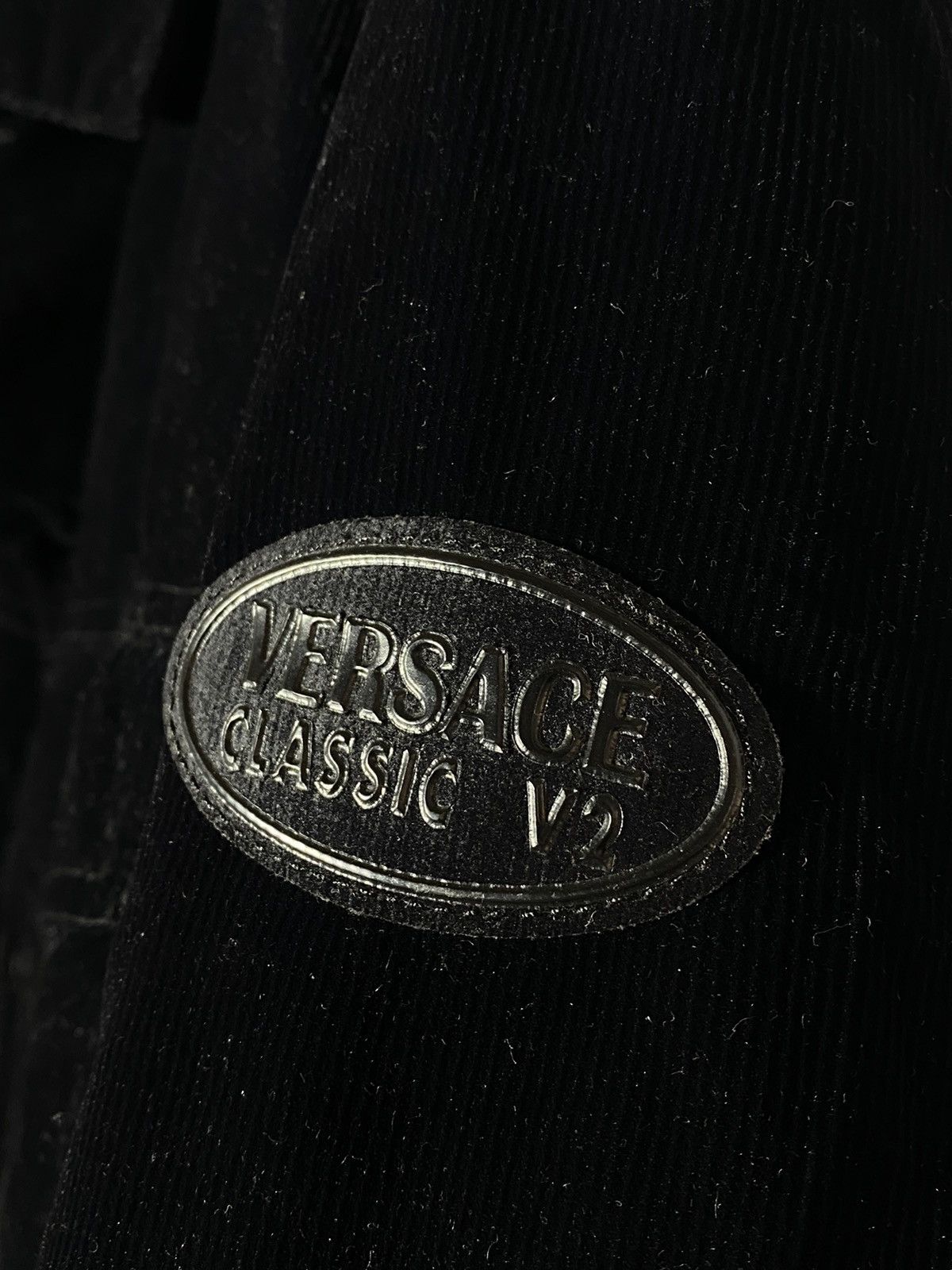 Vintage Vintage 90s Versace Classic V2 Rare Corduroy Velvet Jacket Size US XL / EU 56 / 4 - 15 Thumbnail
