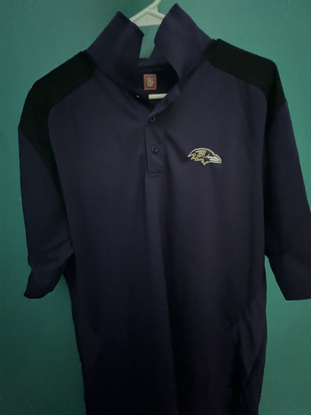NFL × Vintage Vintage Stitched Ravens Short Sleeve Polo Size US L / EU 52-54 / 3 - 1 Thumbnail