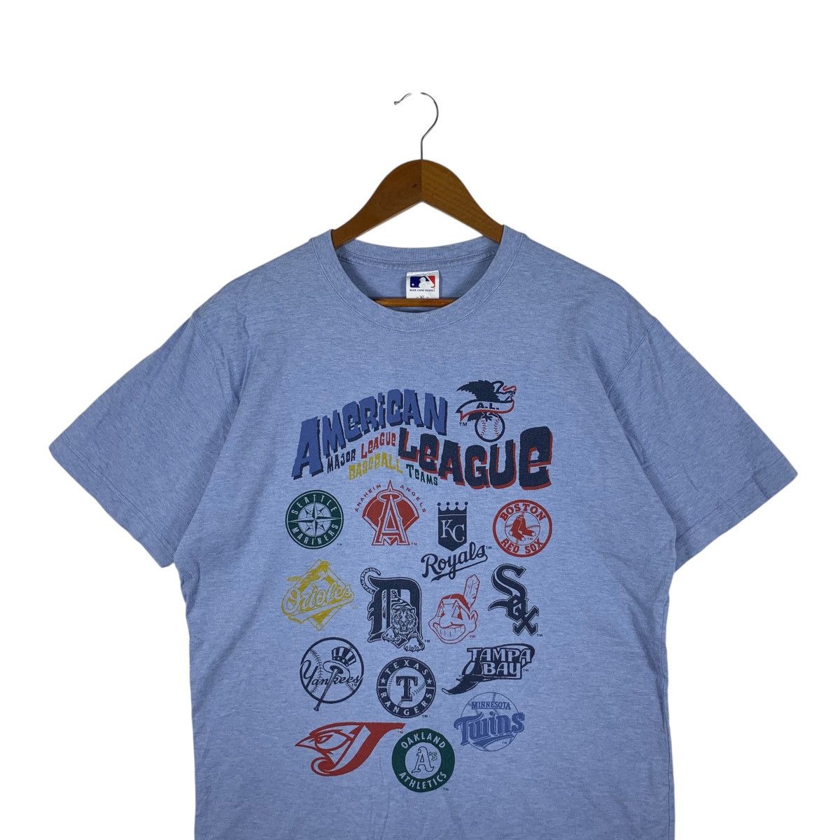 MLB Vintage MLB BASEBALL TEAM Logo Crest Tee Shirt Top Size US XL / EU 56 / 4 - 2 Thumbnail