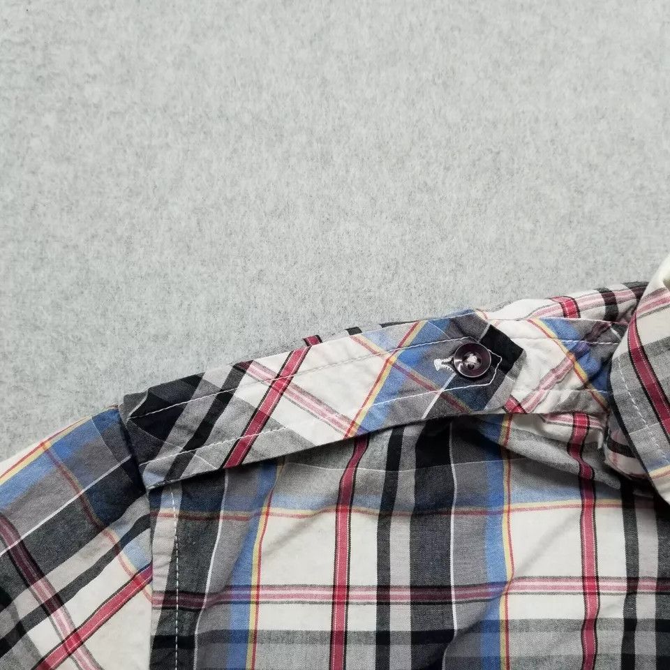 Guess Guess Shirt Mens 2XL Plaid Button Up Short Sleeve Cotton Size US XXL / EU 58 / 5 - 3 Thumbnail