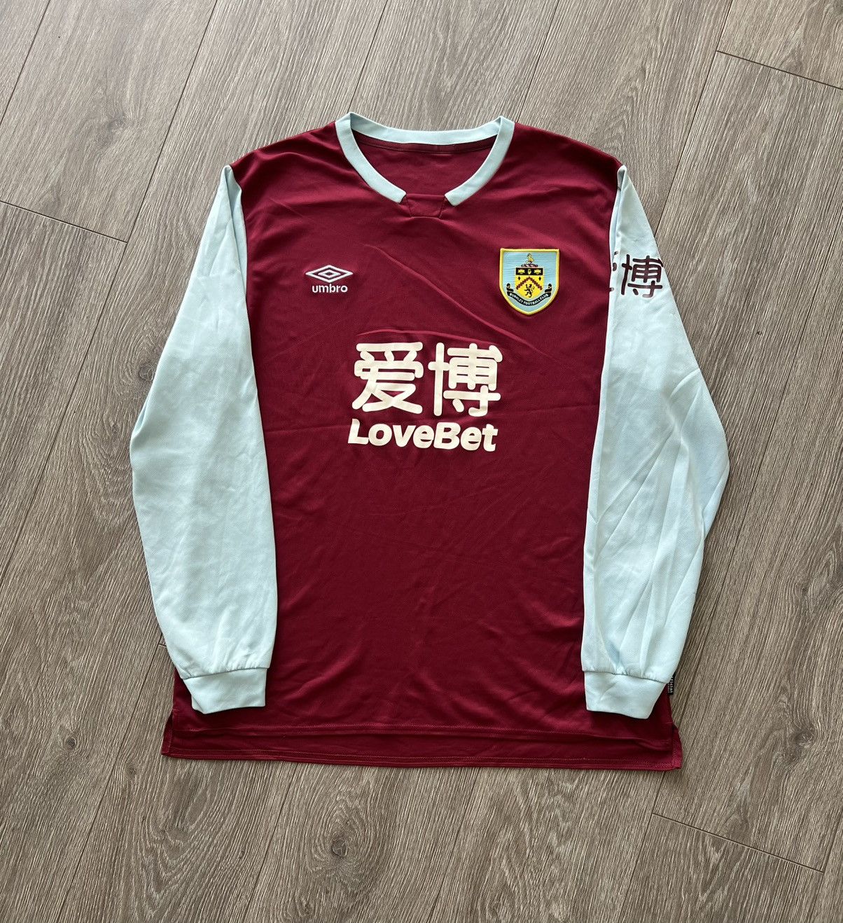 Umbro Umbro Burnley Fc Jersey Shirt Soccer Size US XL / EU 56 / 4 - 1 Thumbnail