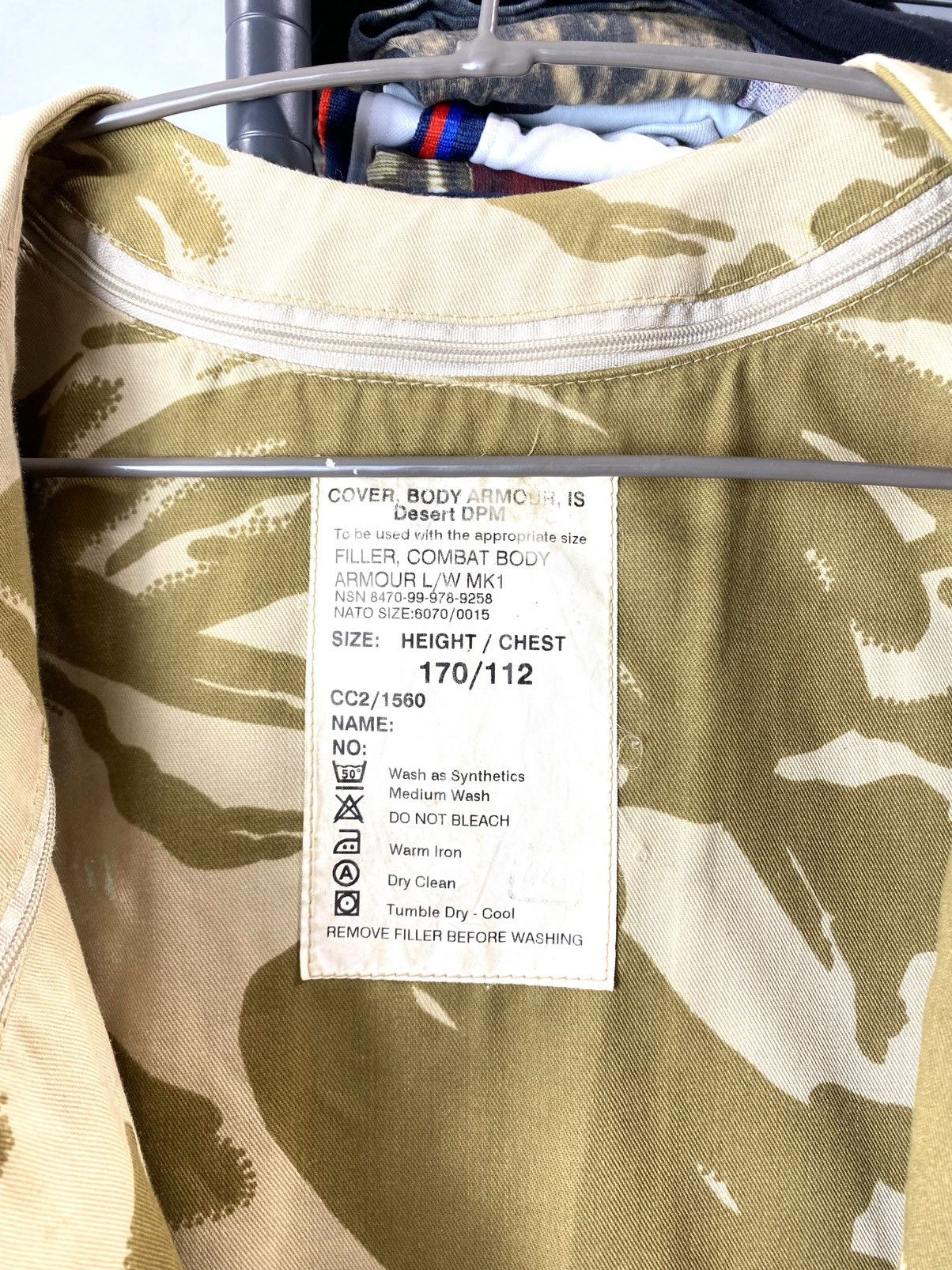 Vintage 💥Rare! Vintage Camouflage Avant Gard Military Vest Size US M / EU 48-50 / 2 - 11 Thumbnail