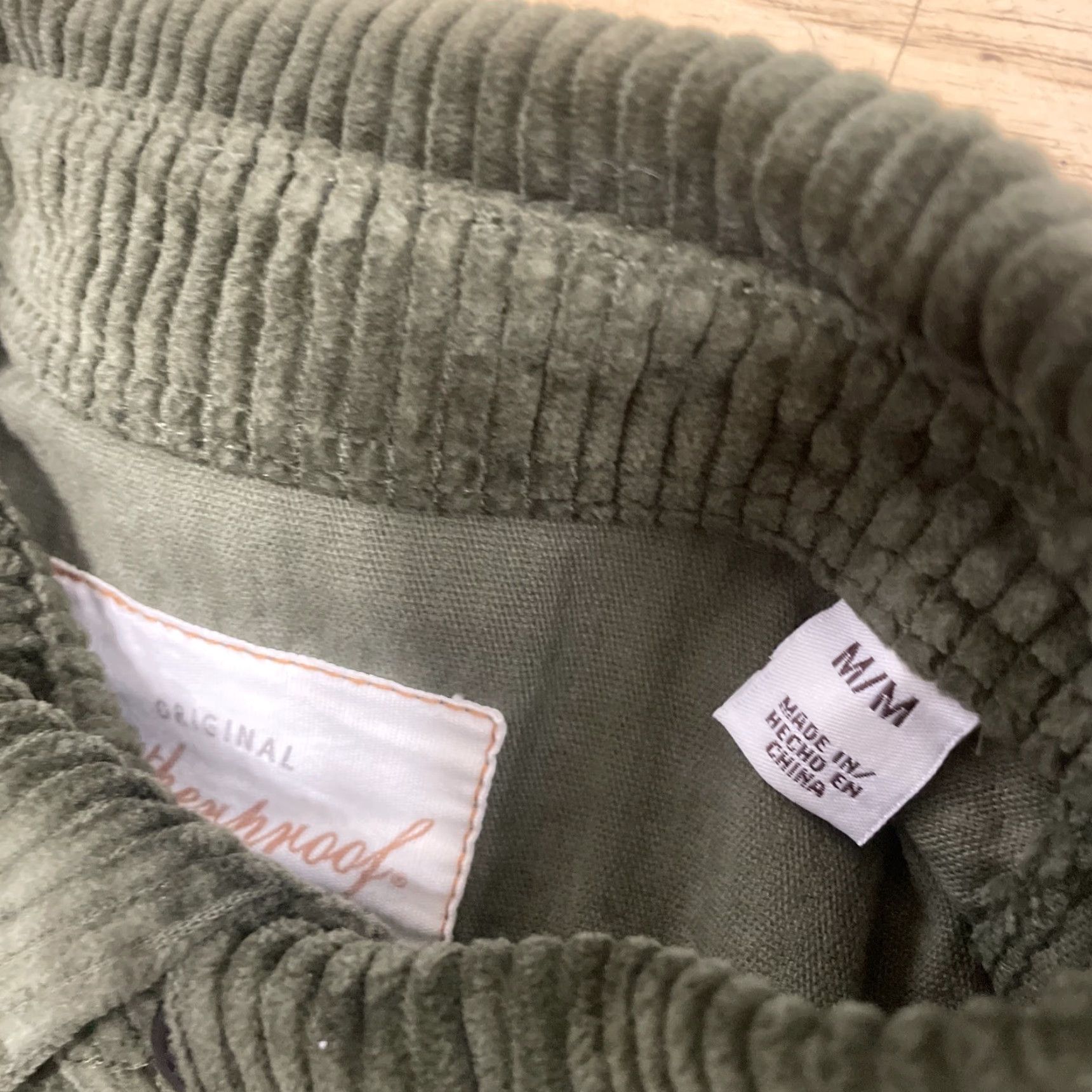 Weatherproof Weatherproof VTG 90s Corduroy Jacket Mens M Green Button Coat Shacket Grunge M Size M / US 6-8 / IT 42-44 - 6 Thumbnail