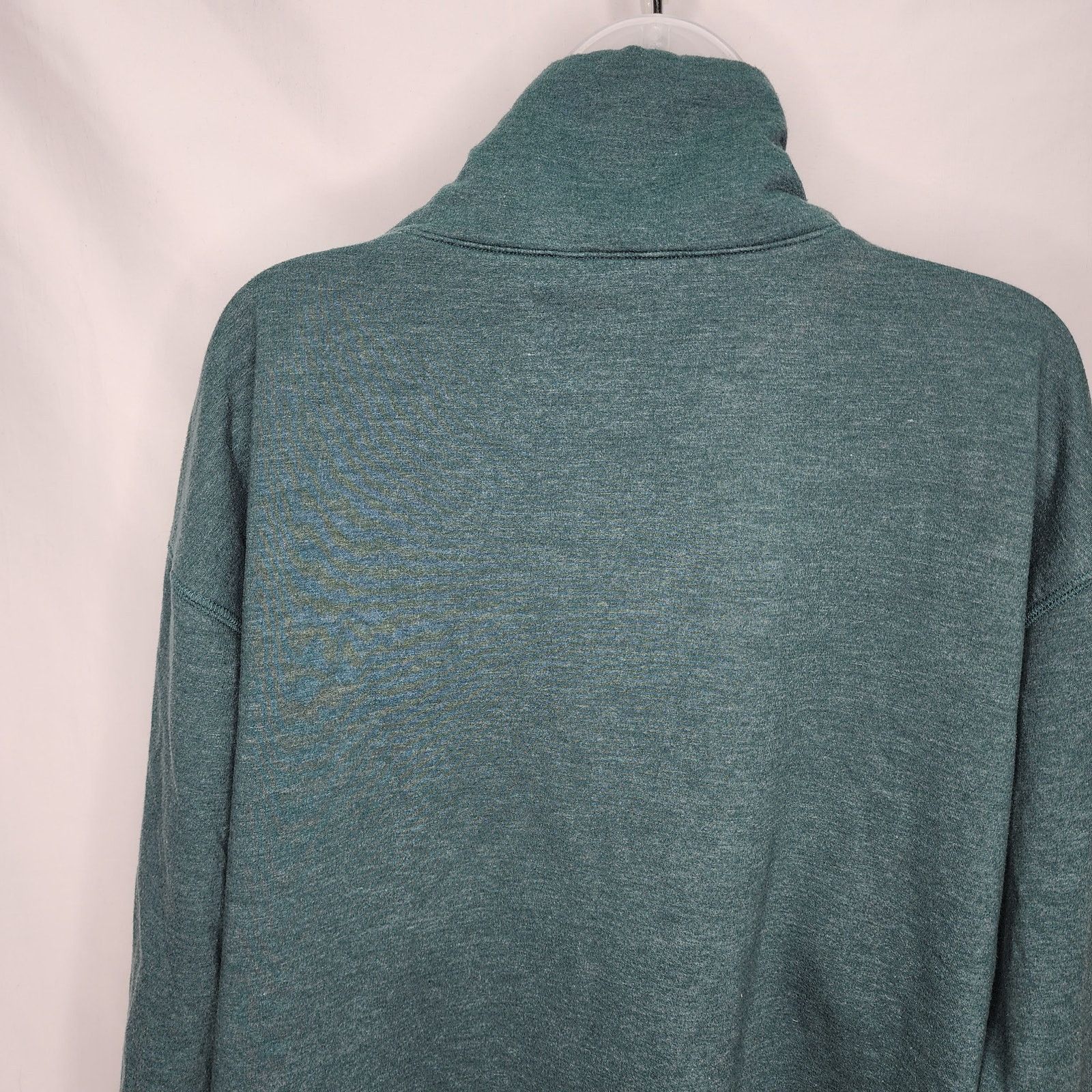 Eddie Bauer Eddie Bauer Green Pull Over Long Sleeve Sweatshirt Size L Size L / US 10 / IT 46 - 11 Thumbnail