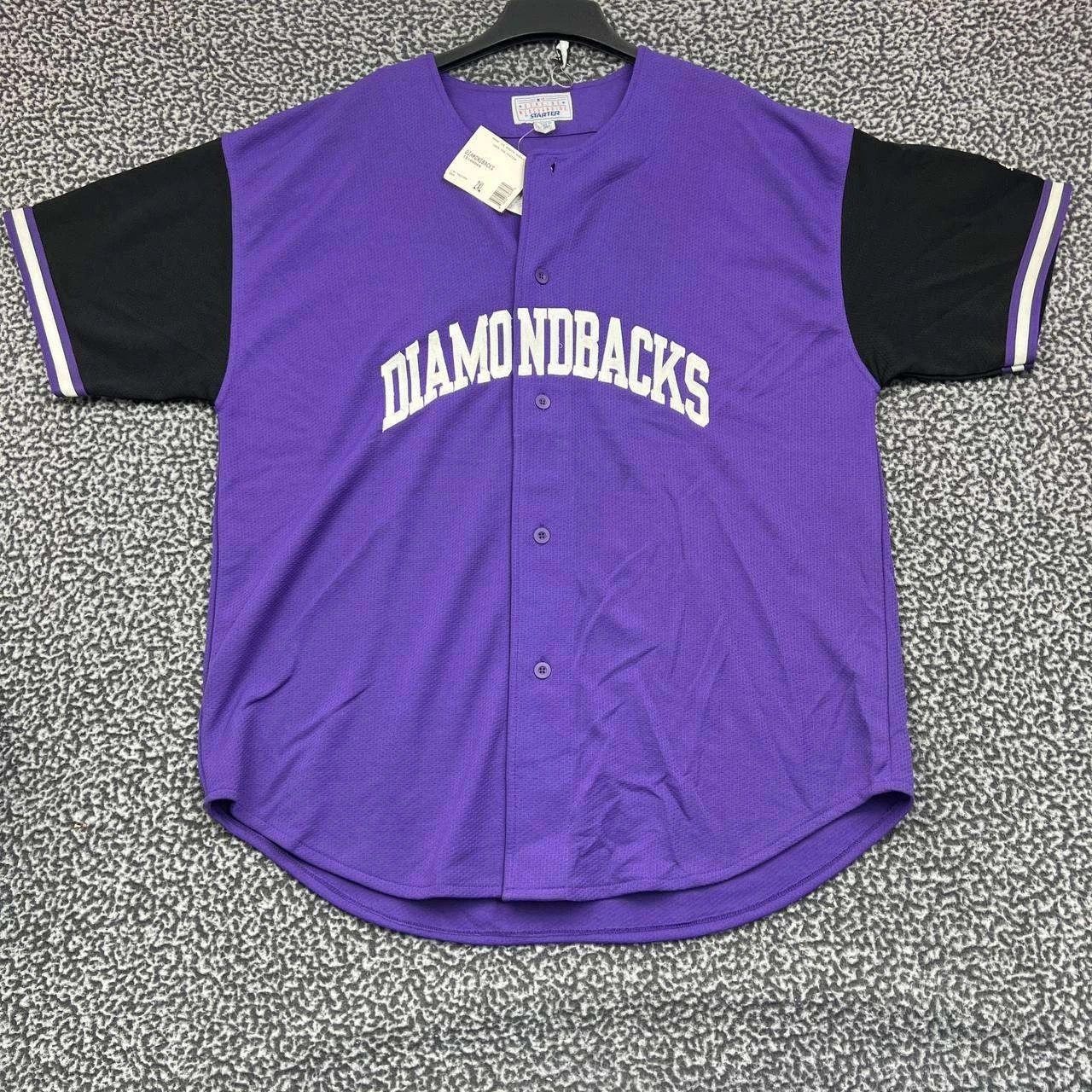 Starter Vintage Arizona Diamondbacks Jersey Shirt Short Sleeve 2XL Size US XXL / EU 58 / 5 - 1 Thumbnail