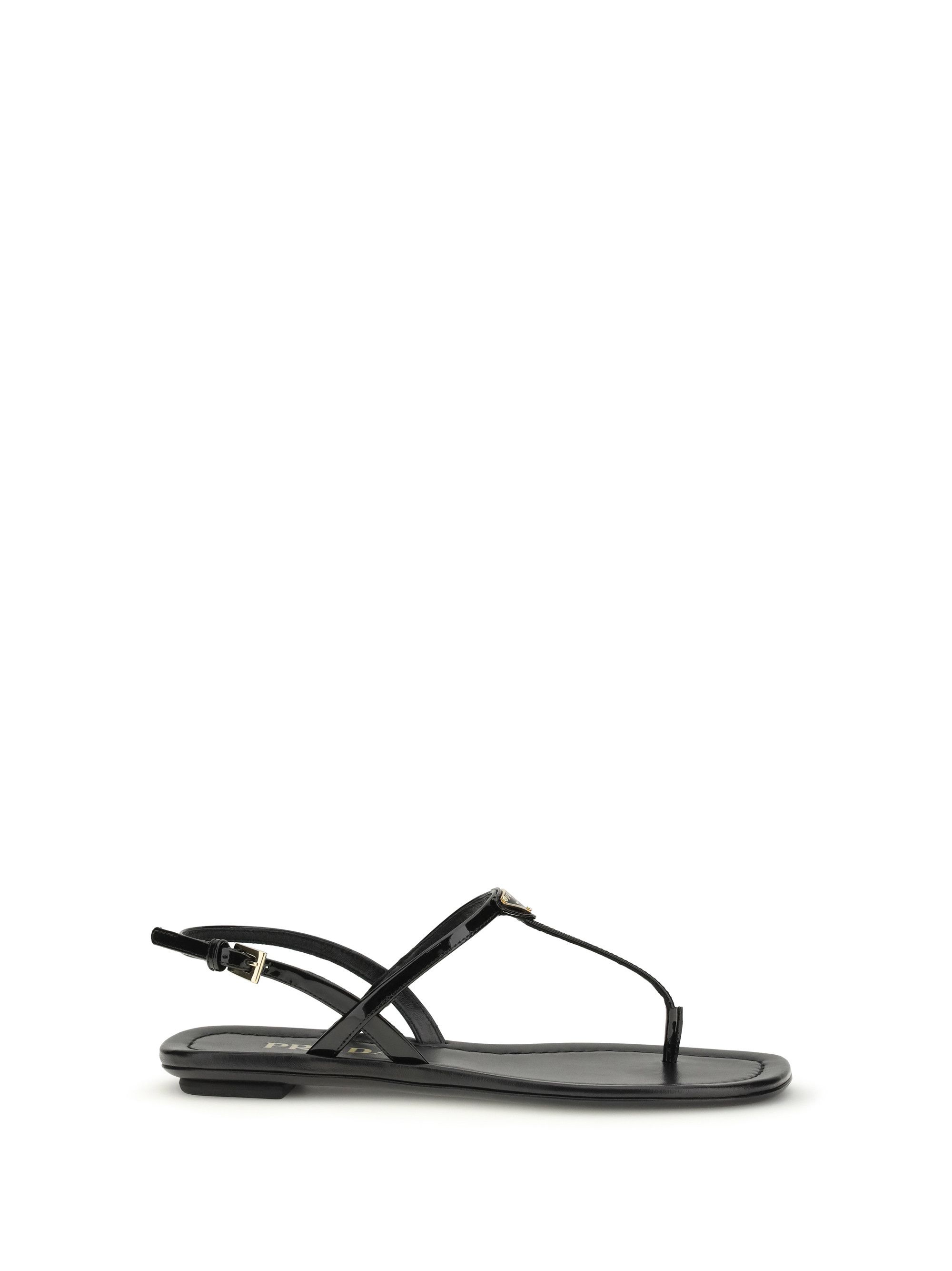 Prada Leather flip-flop Sandals Size US 7 / IT 37 - 1 Thumbnail