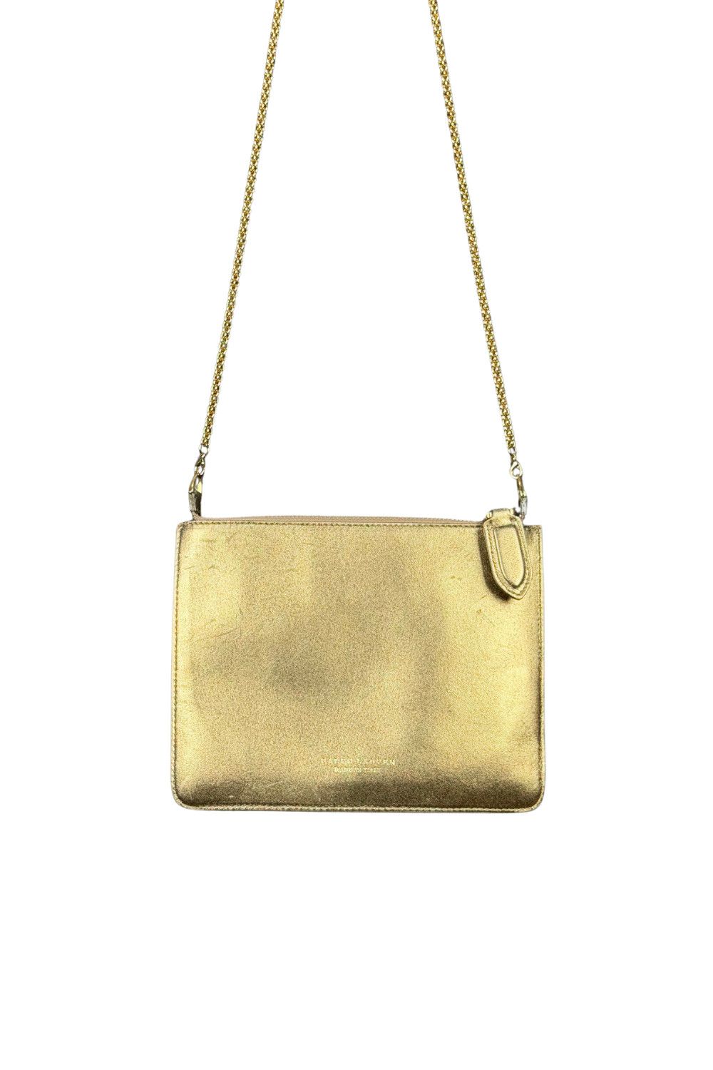 Ralph Lauren Purple Label Ralph Lauren Purple Label SS17 Gold Italian Leather Evening Size ONE SIZE - 2 Thumbnail