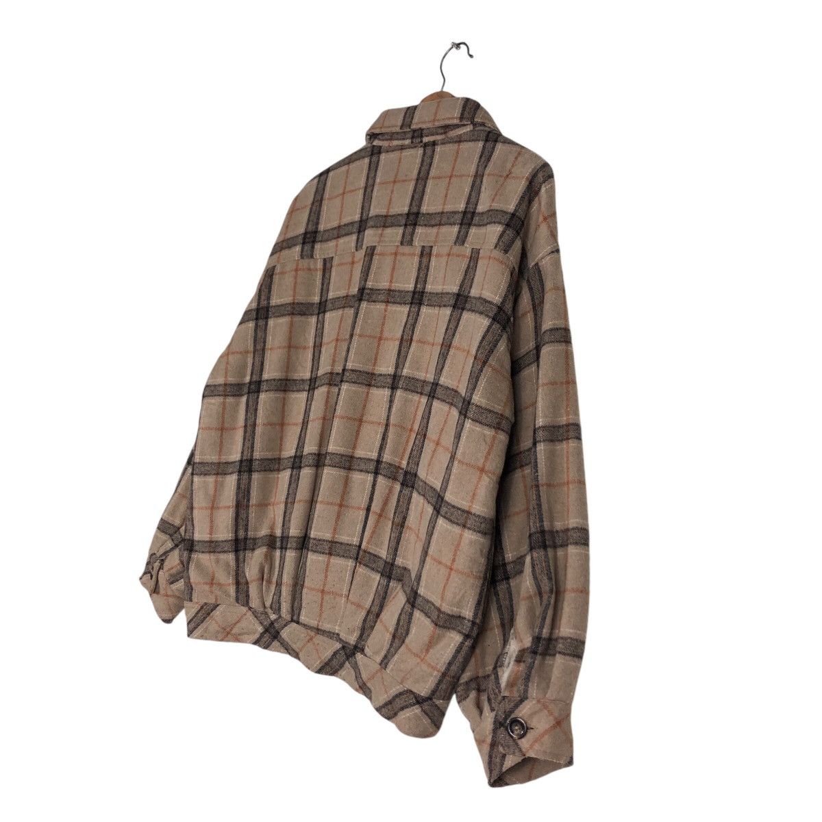 Flannel 📌Vintage Flannel Jacket Tartan Private Pause Issey Miyake Size US L / EU 52-54 / 3 - 11 Thumbnail