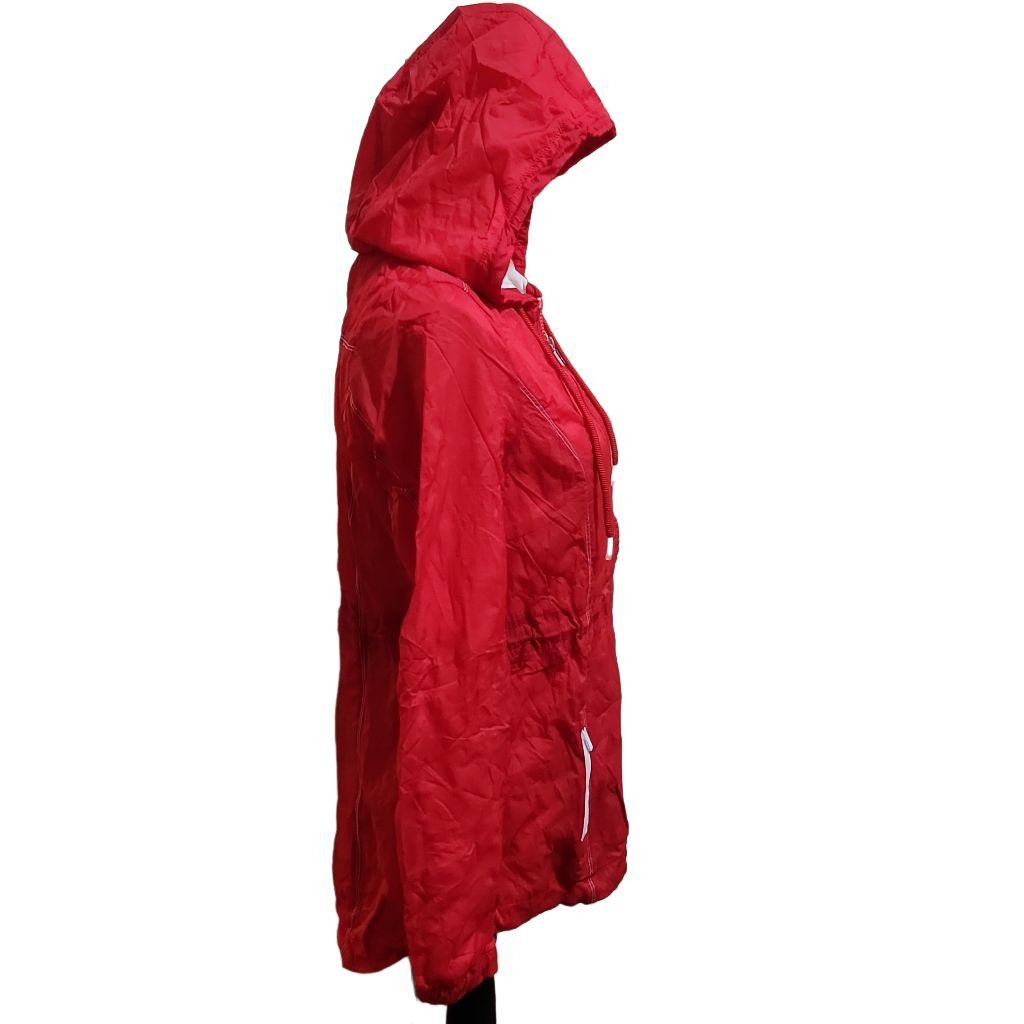 Tommy Hilfiger Tommy Hilfiger Sport Ladies Size Small Red Hooded Windbreake Size S / US 4 / IT 40 - 3 Thumbnail