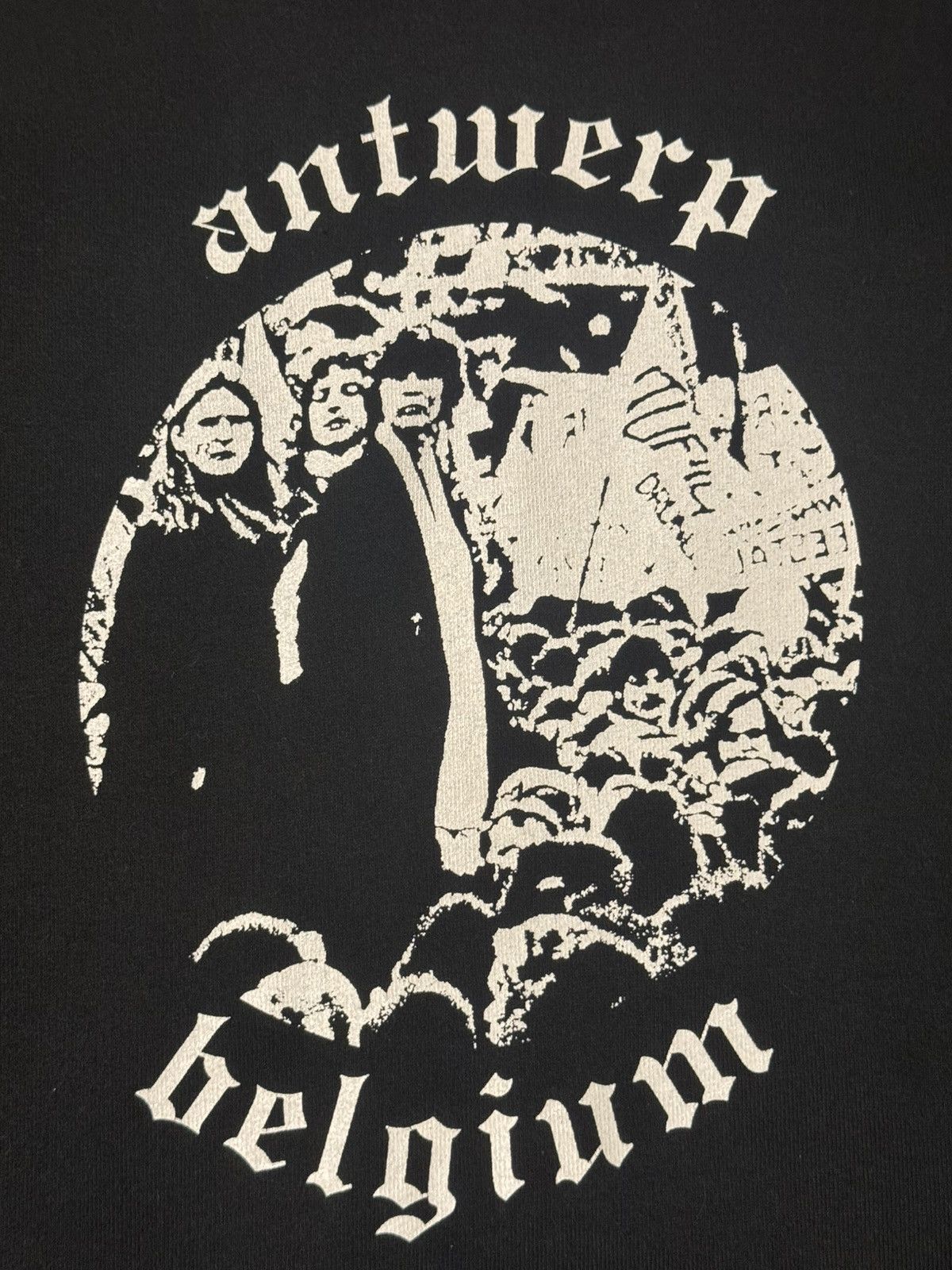 Raf Simons Raf Simons AW2000-2001 Riot Riot Riot Antwerp hoodie Size US L / EU 52-54 / 3 - 2 Thumbnail