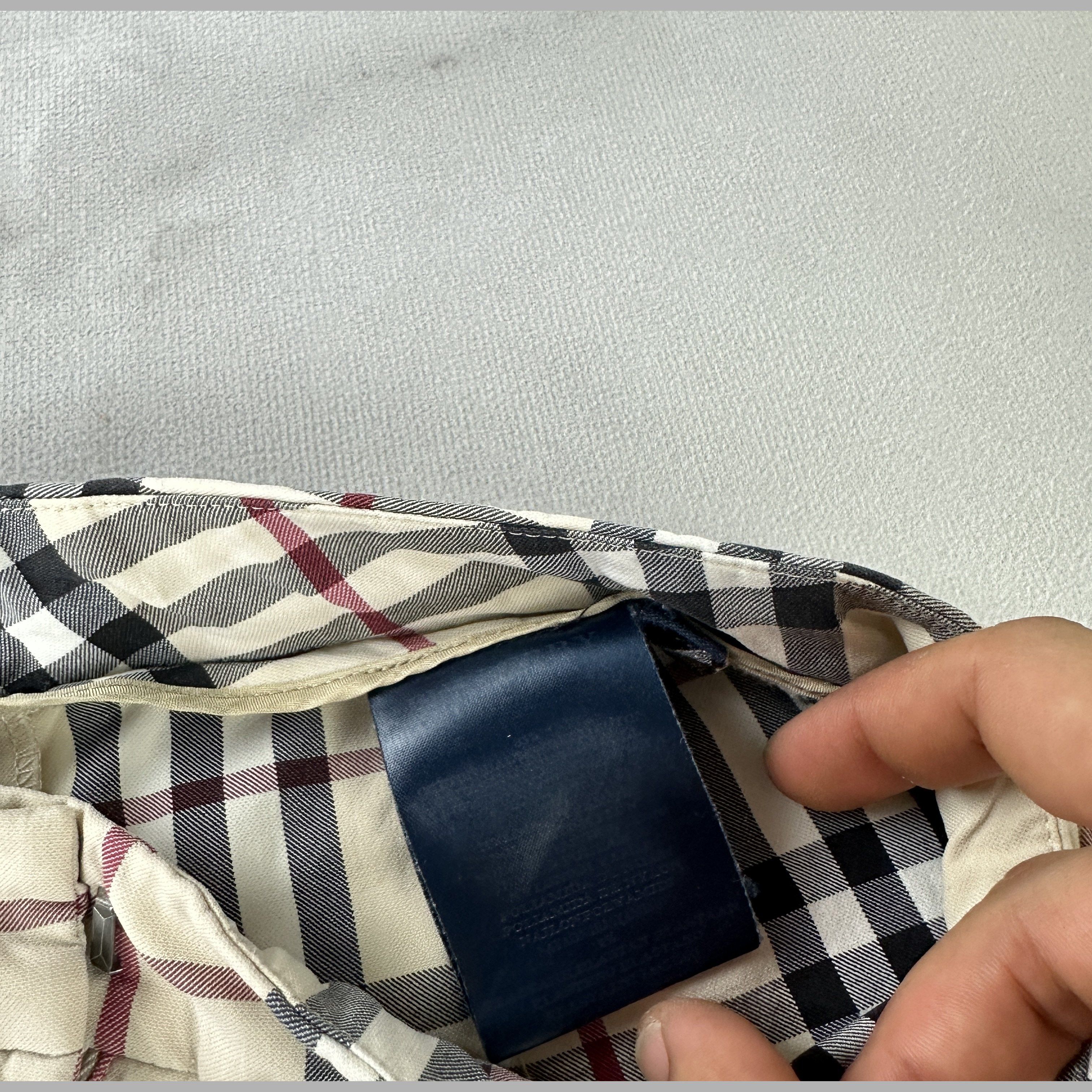 Burberry Pantaloni Burberrys Tartan Nova Check – 40 IT Size 27" / US 4 / IT 40 - 4 Thumbnail