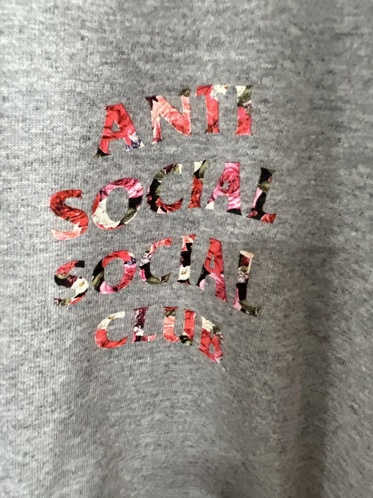 Anti Social Social Club Anti Social Social Club Bed Tee Grey Size US XXL / EU 58 / 5 - 2 Thumbnail