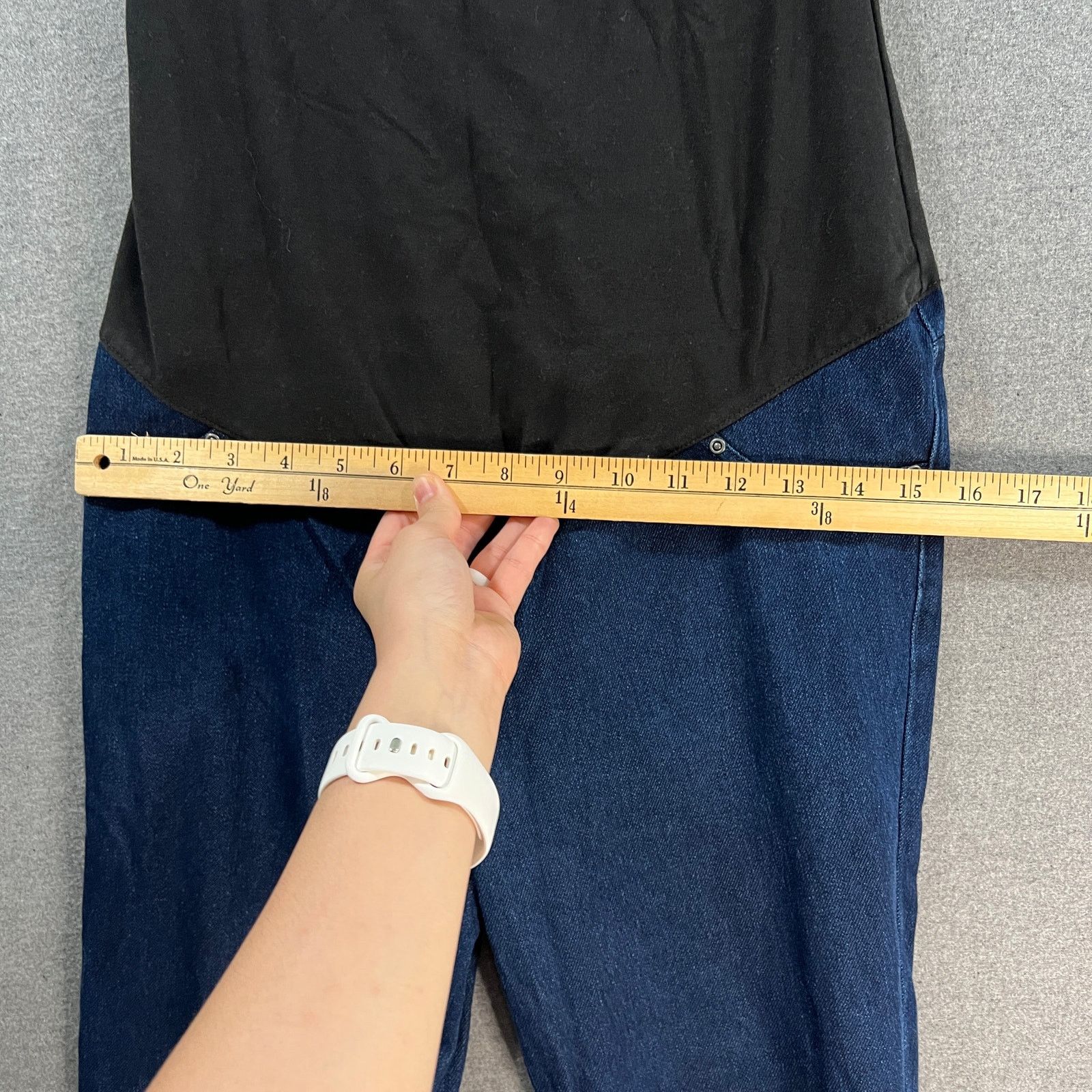 Other Time and Tru Maternity Jeans Women Size Small Blue Color Size 28" / US 6 / IT 42 - 8 Thumbnail