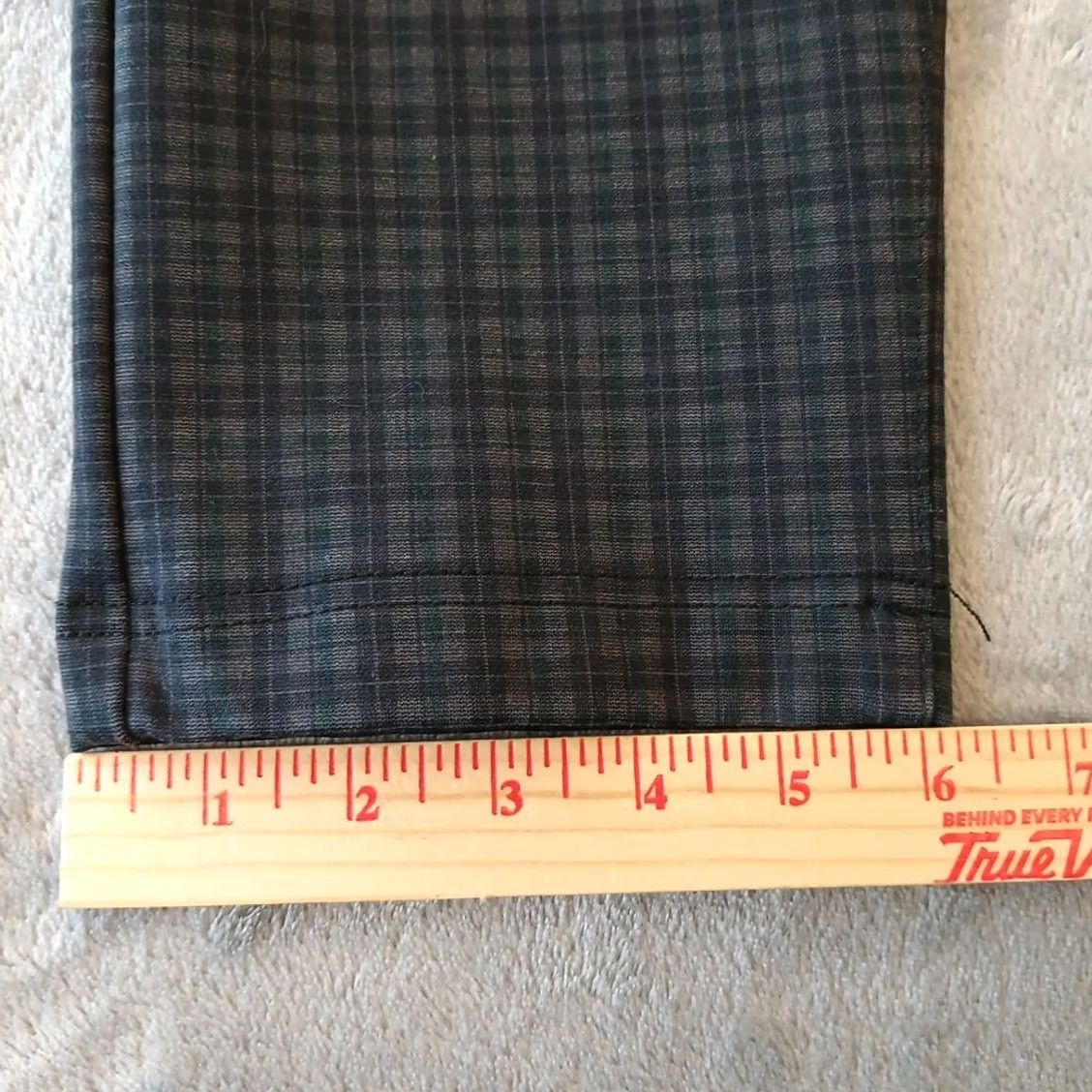 Vintage KUT from the Kloth Pants Ankle Womens Size 12 Gray Plaid Skinny 32x30.5 Size 34" / US 12 / IT 48 - 7 Thumbnail