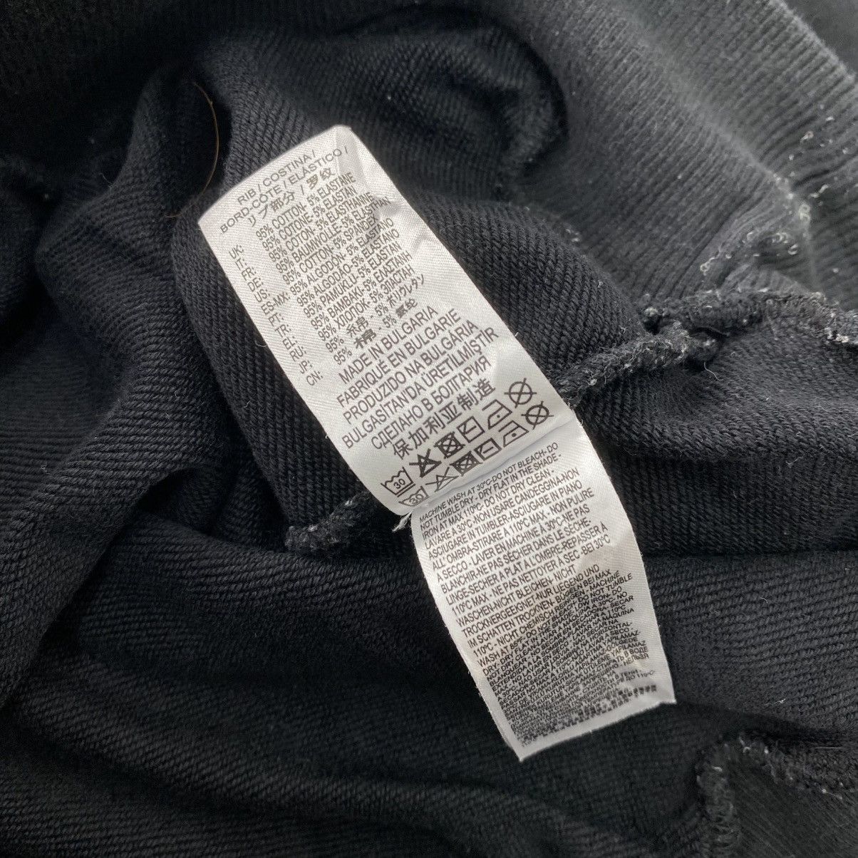 Diesel Diesel Partly Laminated Graphic Printed Sweatshirt Size US S / EU 44-46 / 1 - 9 Thumbnail