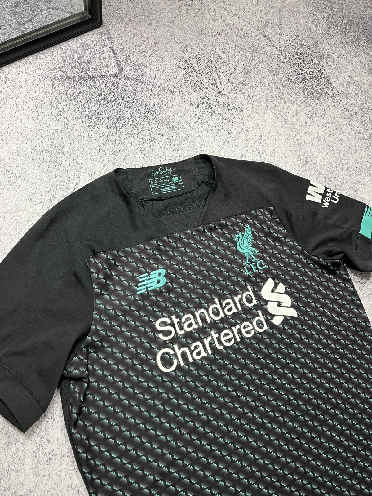 New Balance Liverpool 2019/20 Third Soccer Jersey Football Blockcore Y2k Size US M / EU 48-50 / 2 - 6 Thumbnail