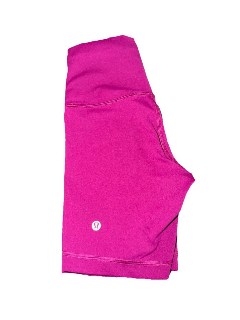 Lululemon LULULEMON WUNDER TRAIN HR SHORT 6” MAGENTA PURPLE SIZE 2 Size 26" / US 2 / IT 38 - 3 Thumbnail