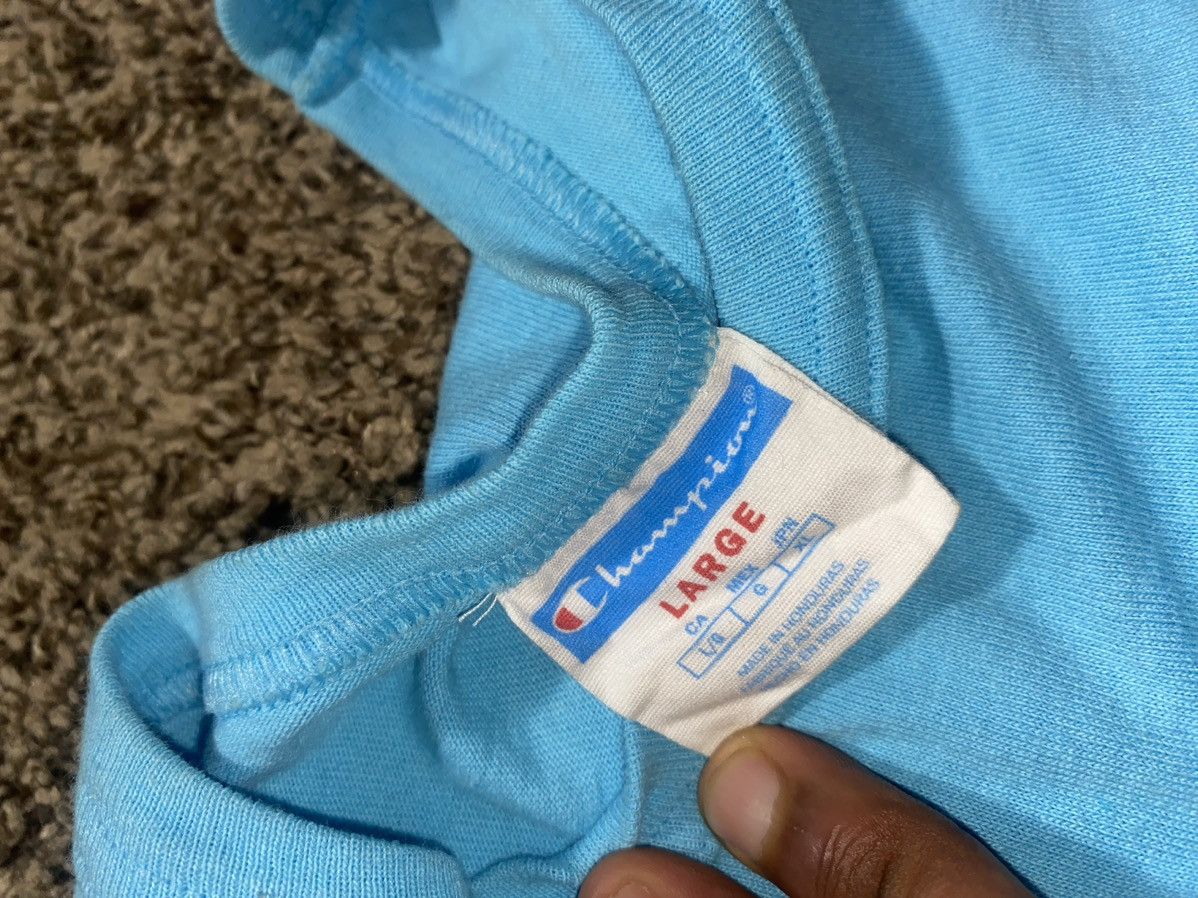 Champion × Vintage Baby blue champion tee Size US L / EU 52-54 / 3 - 3 Thumbnail